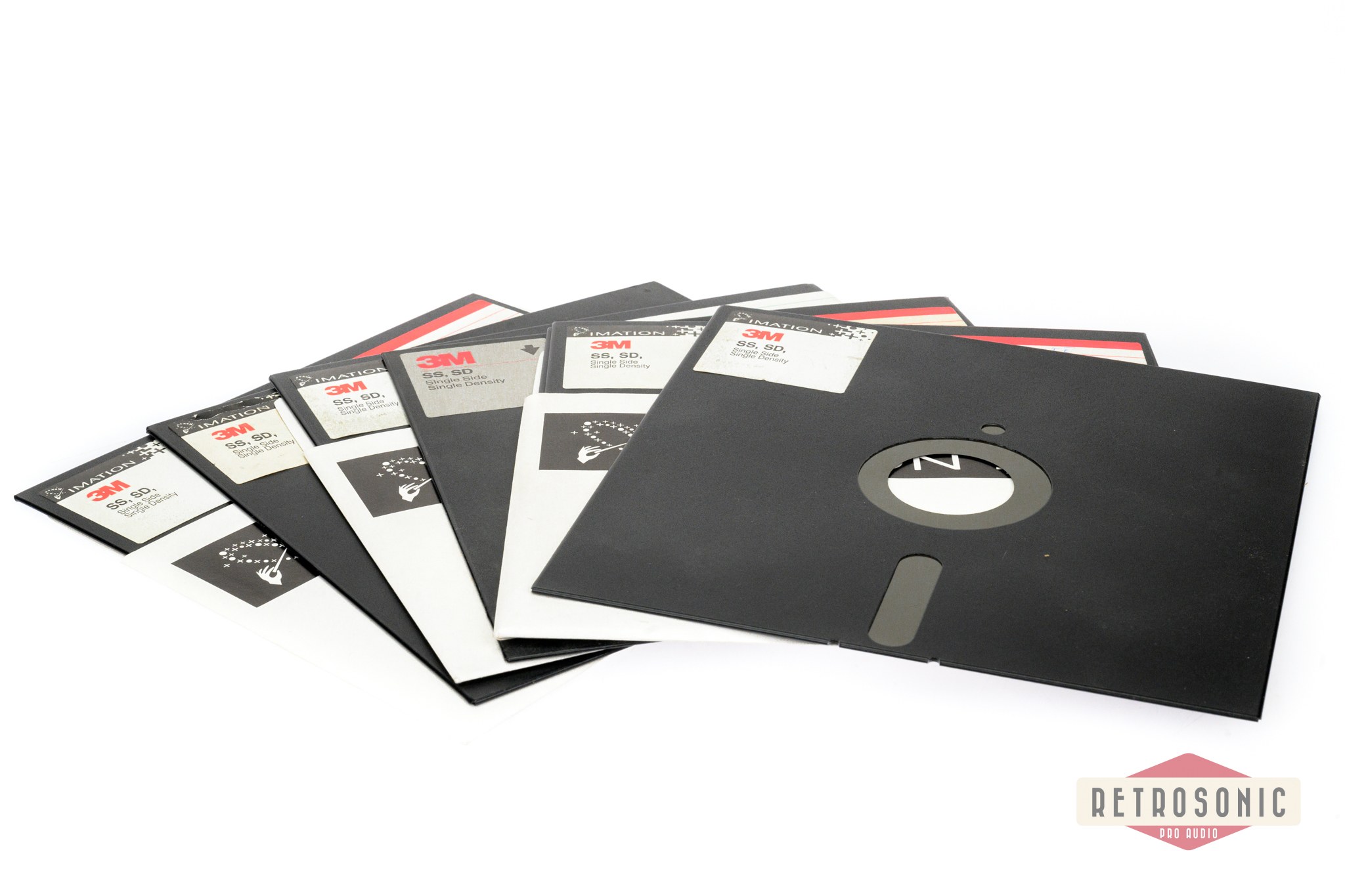 3M Imation 8\" 8-inch Floppy Diskettes used VINTAGE 22 pcs DS/DD