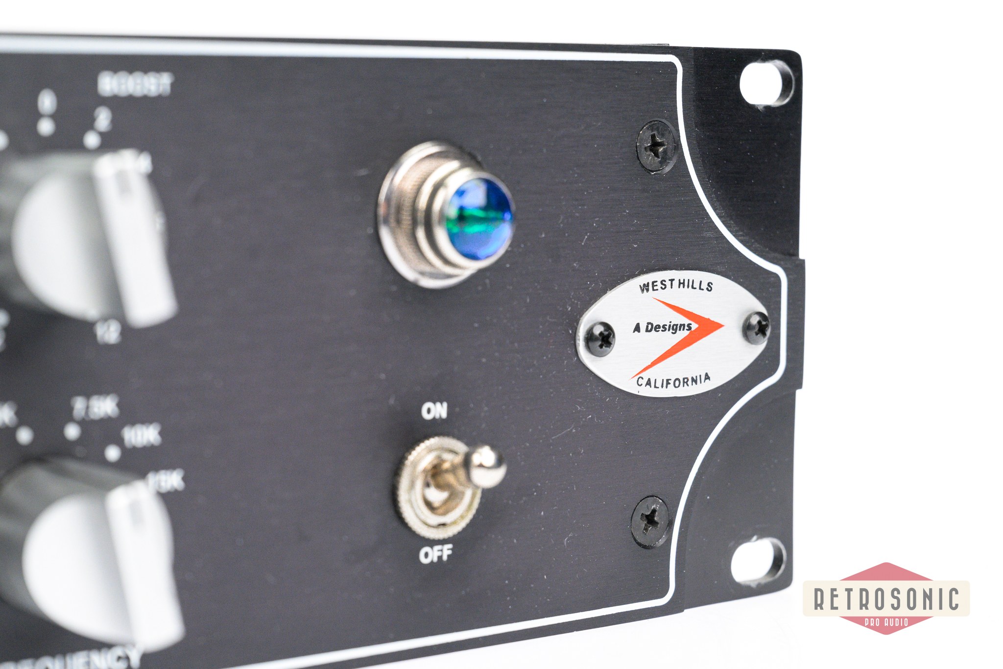 A Designs Hammer HM2 Dual Mono 3-Band Tube/Hybrid Equalizer