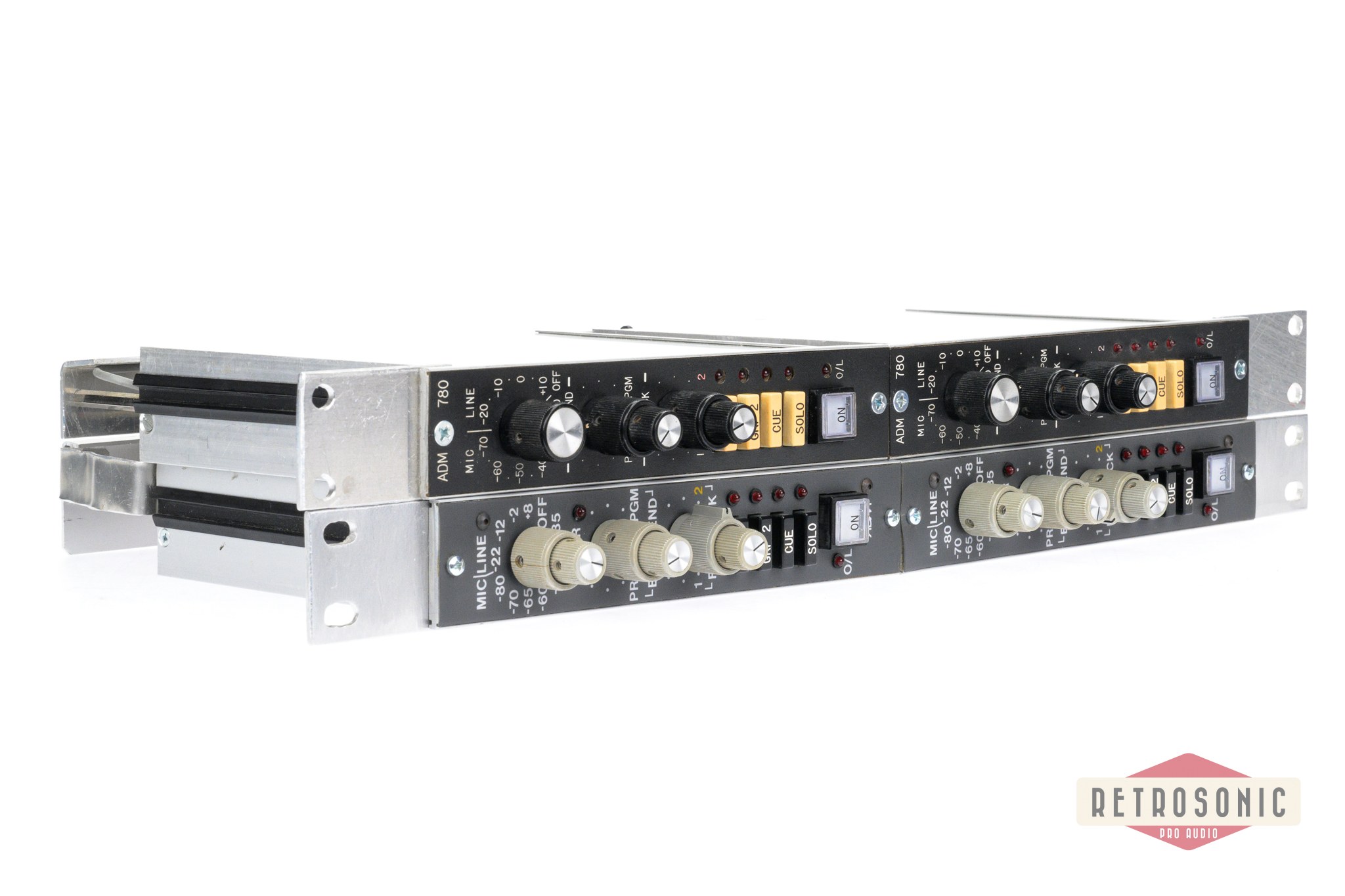 ADM 780 4 Channel Preamp rack bundle