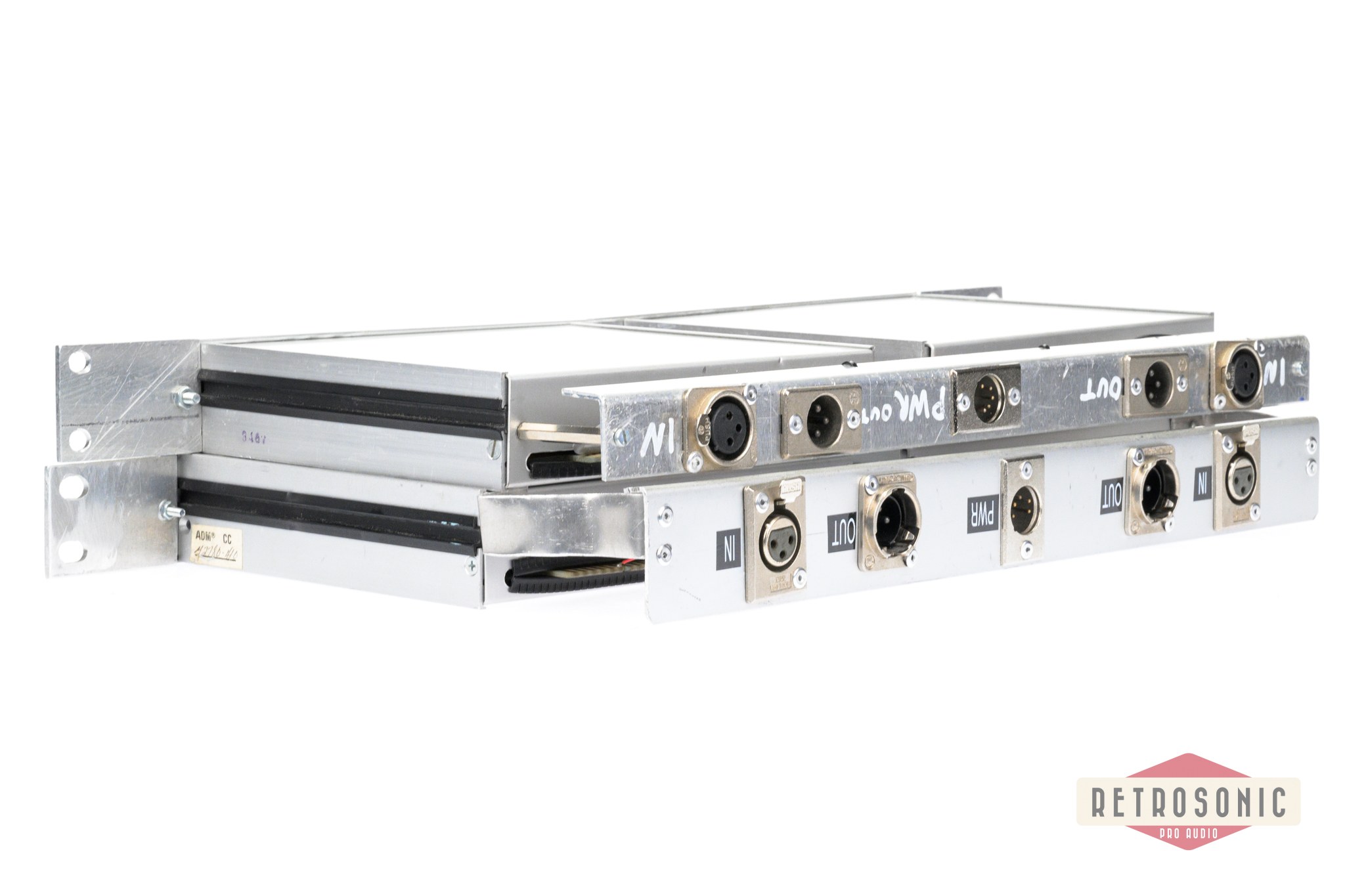 ADM 780 4 Channel Preamp rack bundle