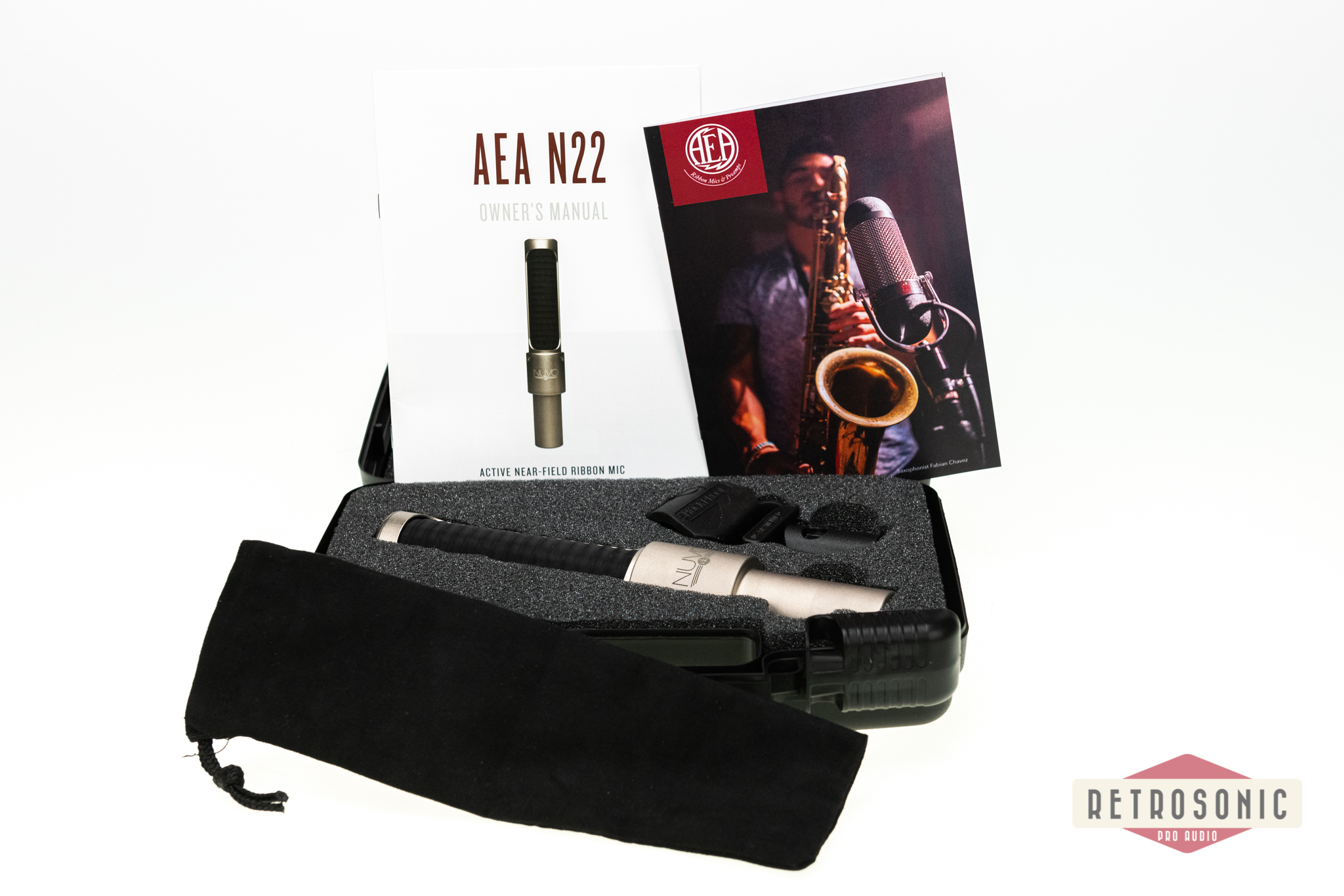 AEA N22 Active Ribbon Microphone Stereo Kit