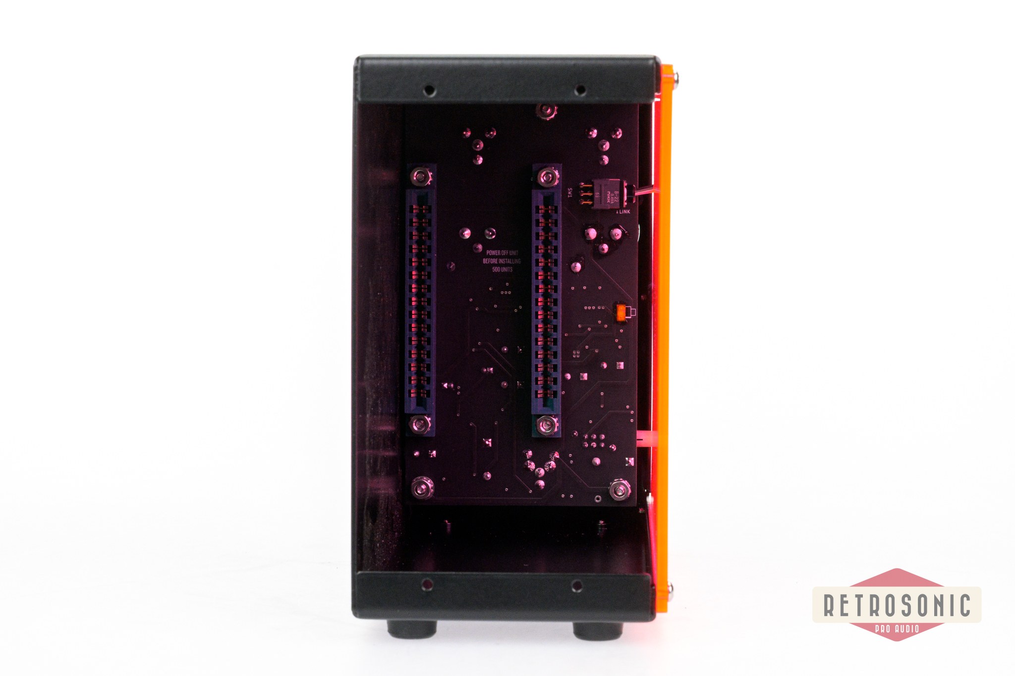 AEA Snaqbox Orange 2 slot 500 Series Chassis