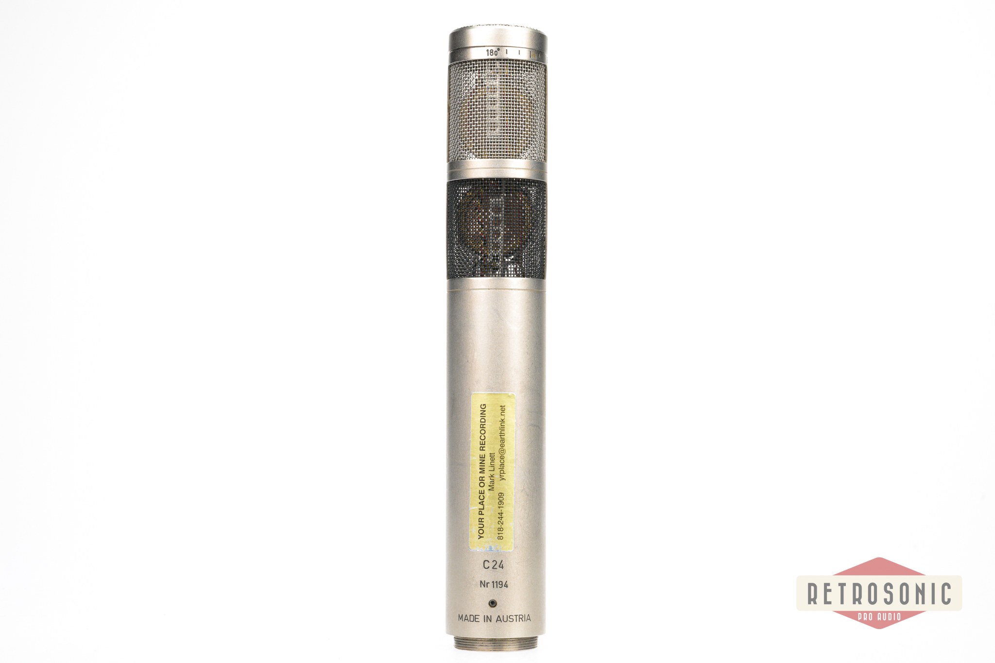AKG C24 Stereo Tube Microphone