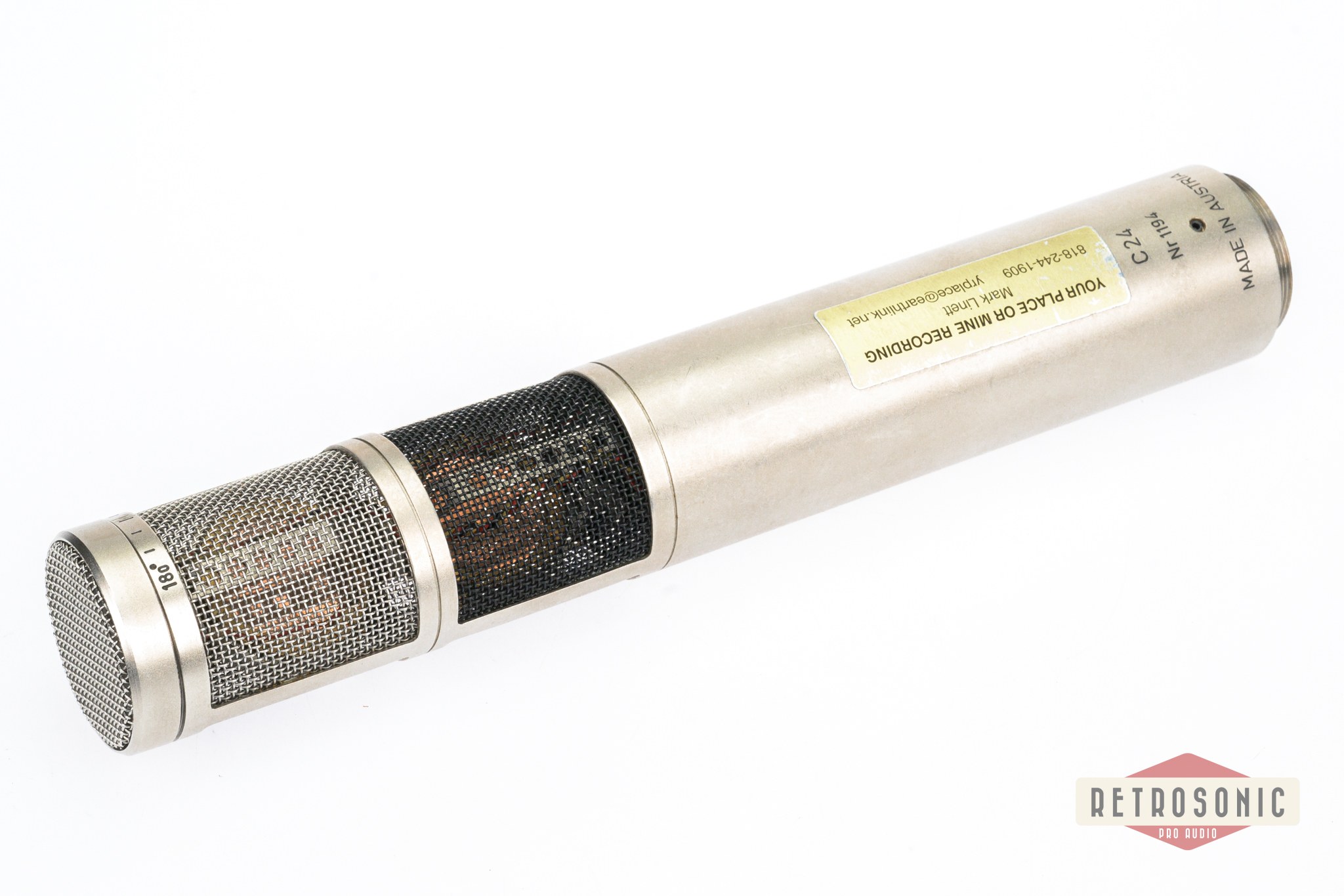 AKG C24 Stereo Tube Microphone