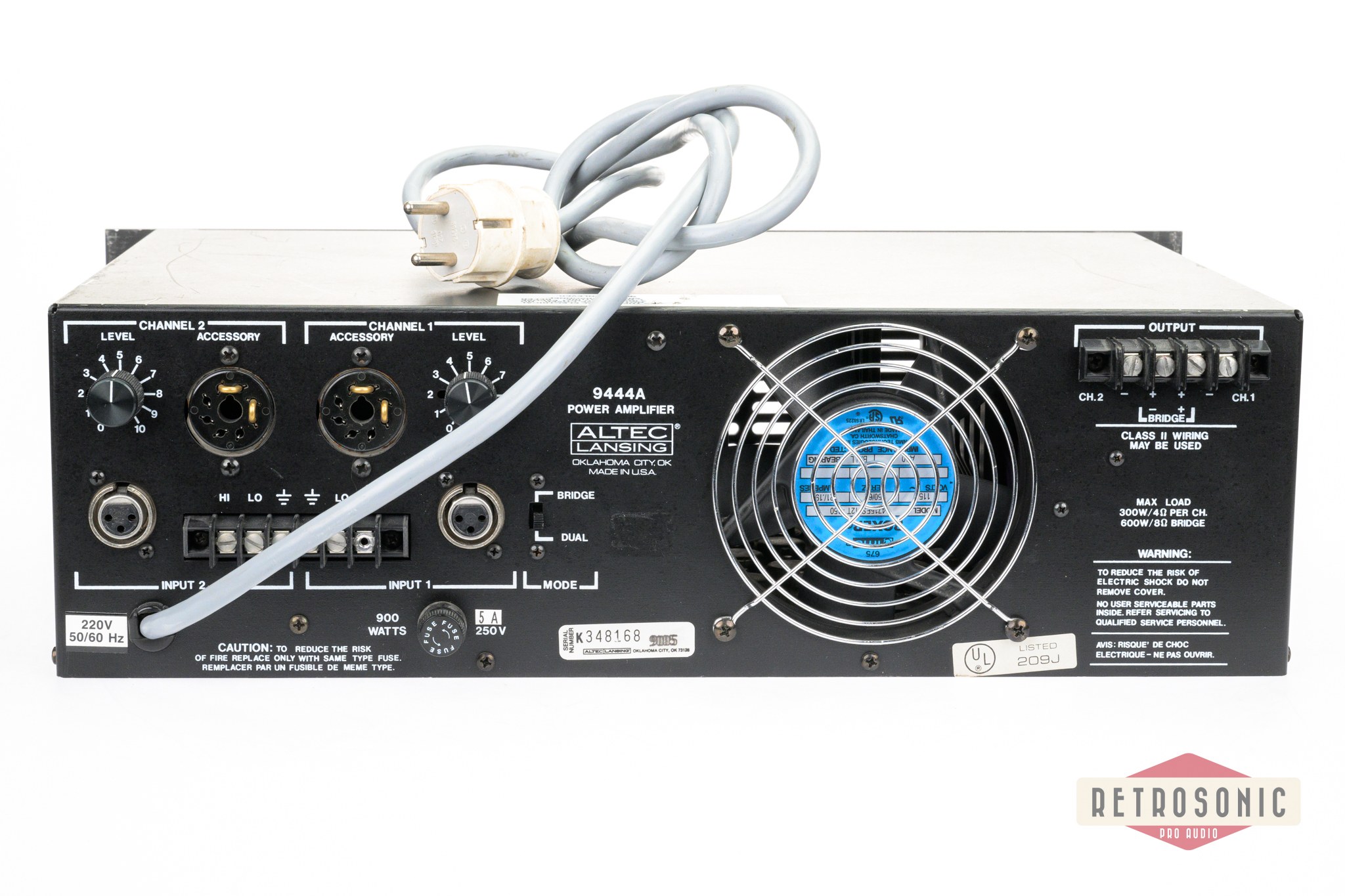 Altec Lansing Model 9444A Amplifier Anniversary Series