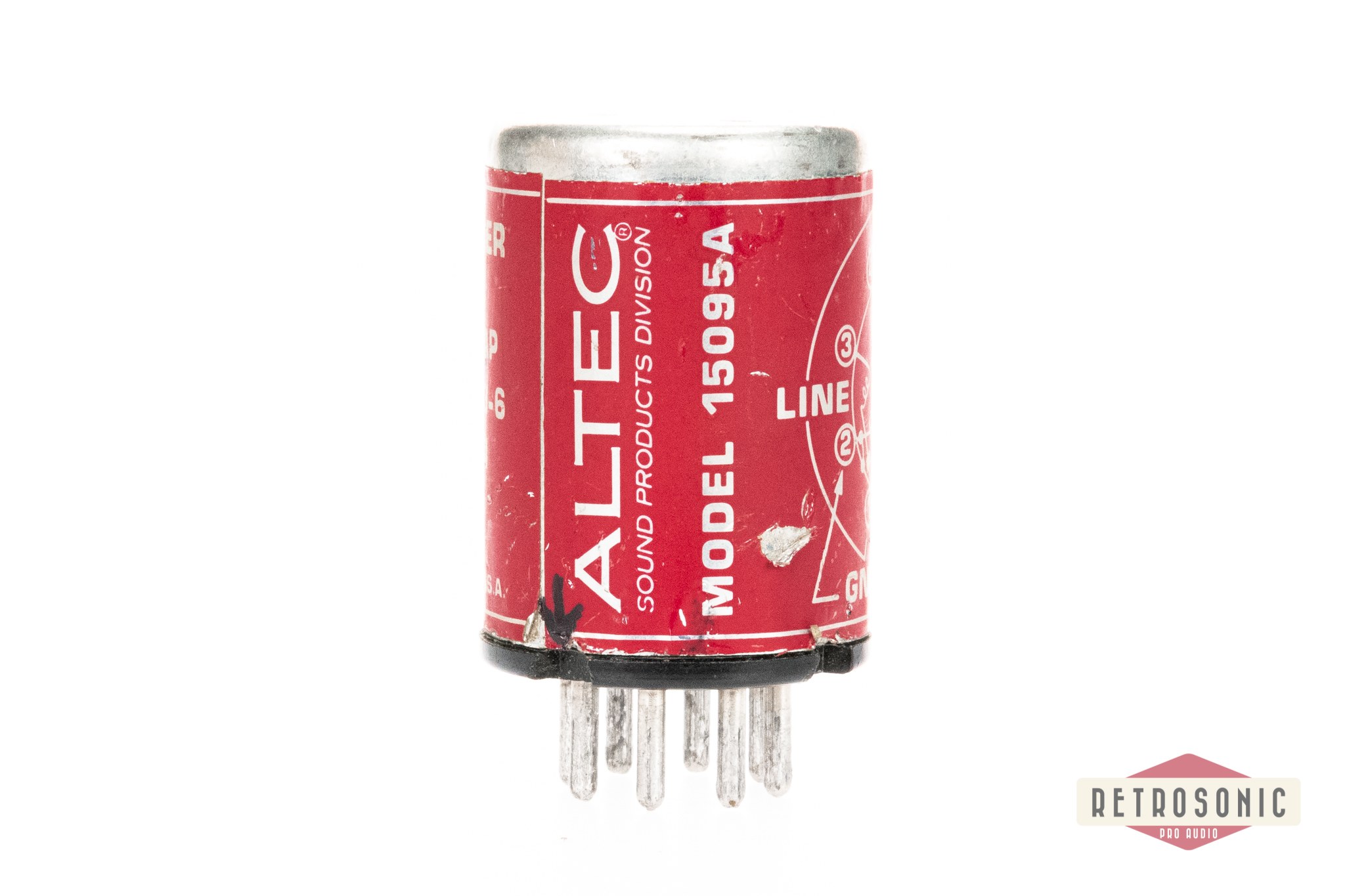 Altec Line Bridging Transformer 15095A (Red)