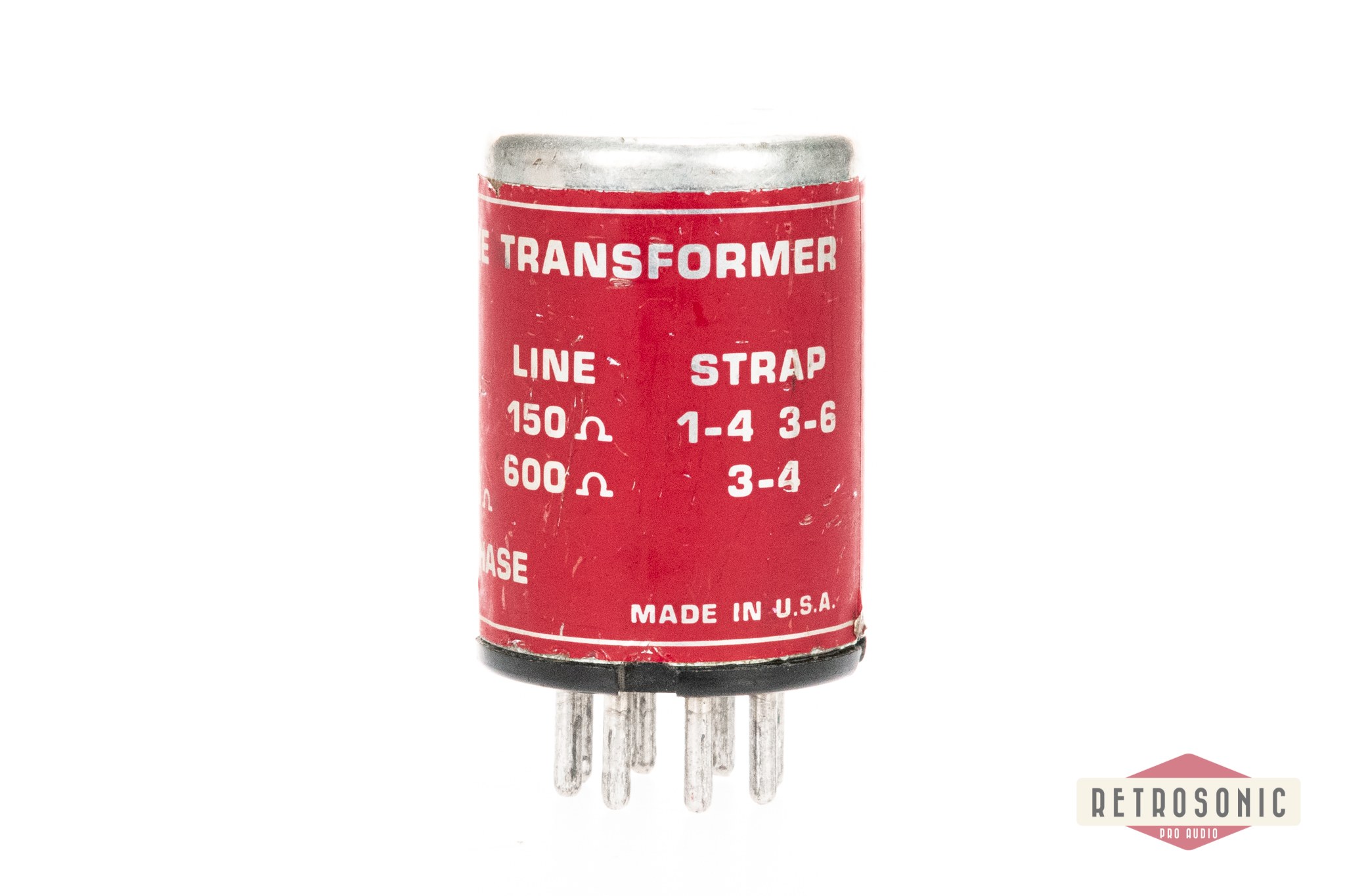 Altec Line Bridging Transformer 15095A (Red)