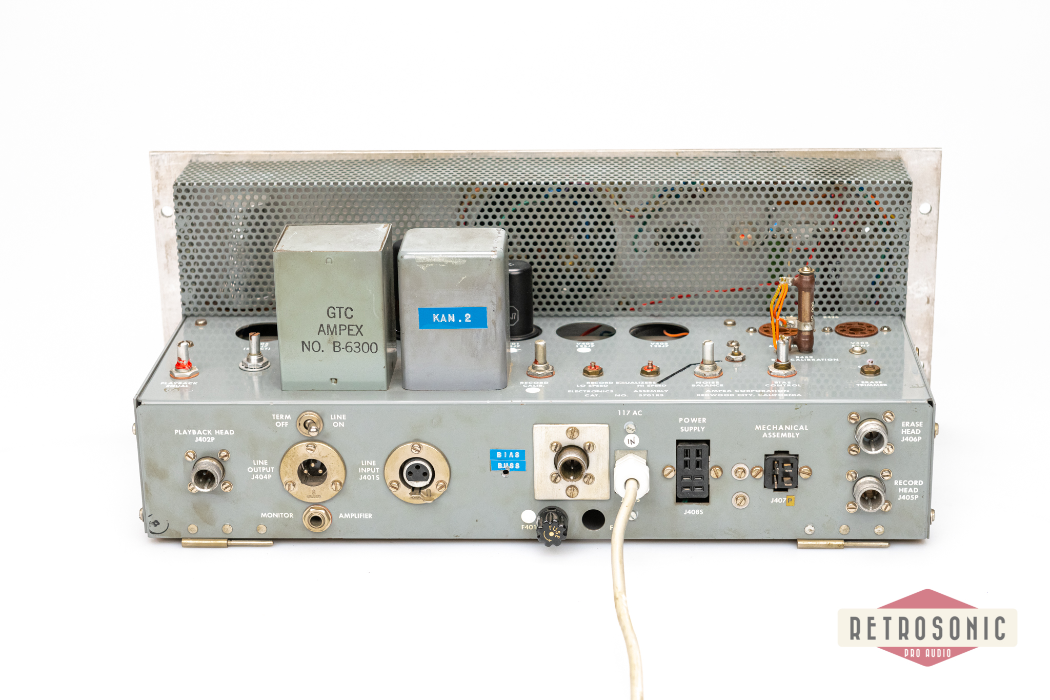 Ampex 350 Mic/Line Preamp Pair