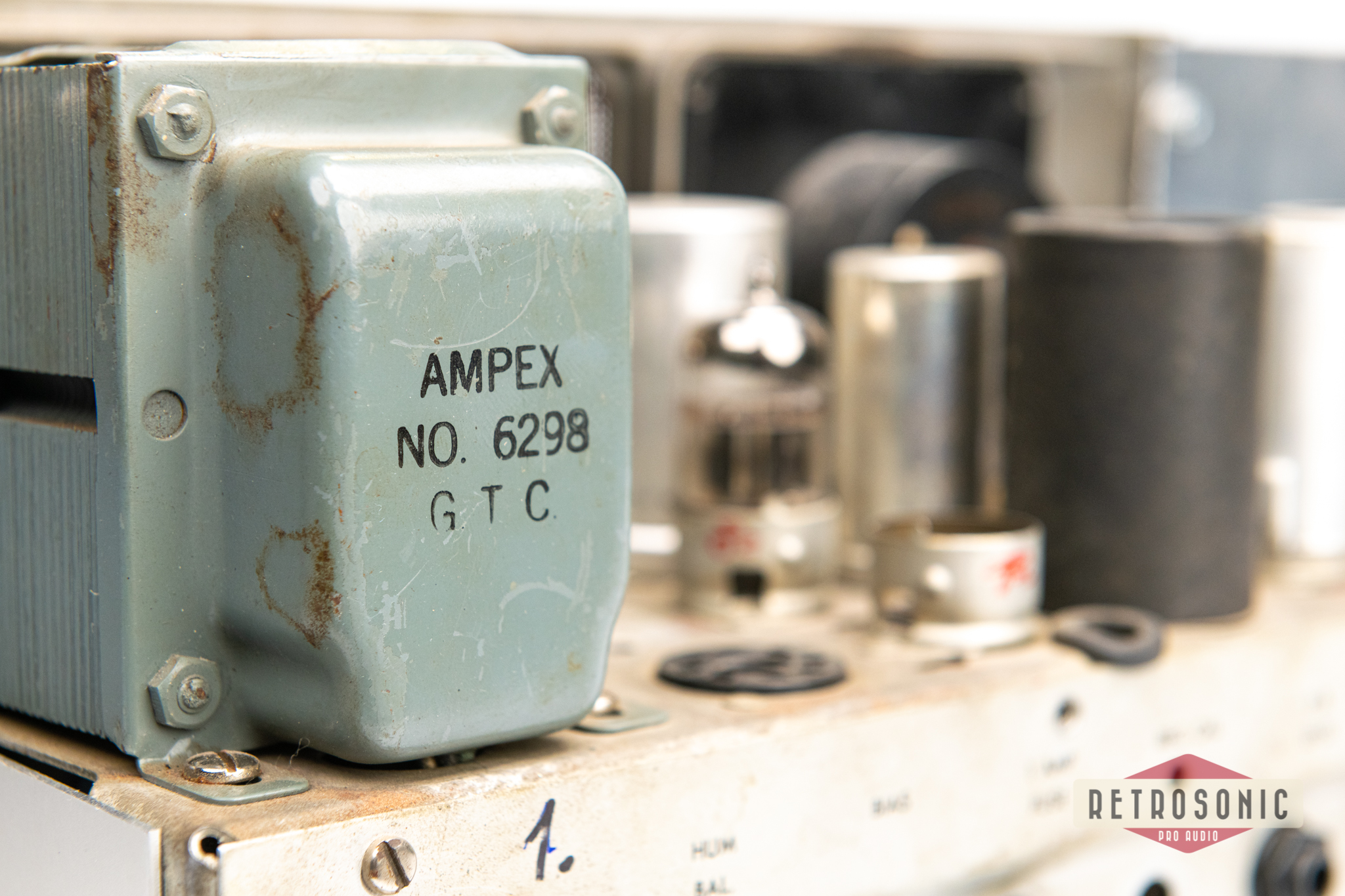 Ampex 601 2-channel Tube Mic Preamp #2
