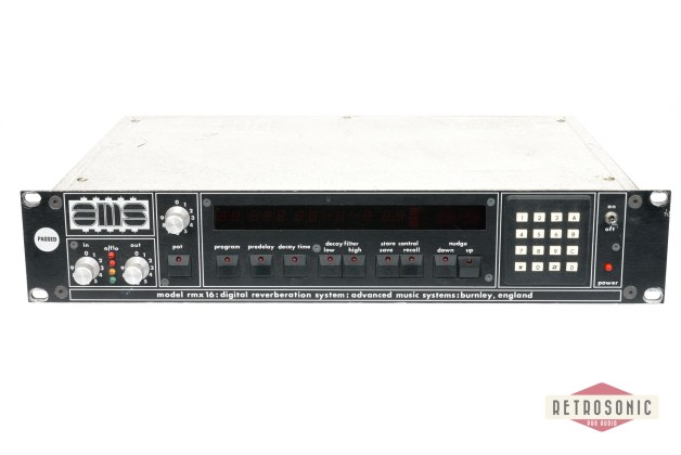 retrosonic - AMS RMX16 Digital Reverberation System