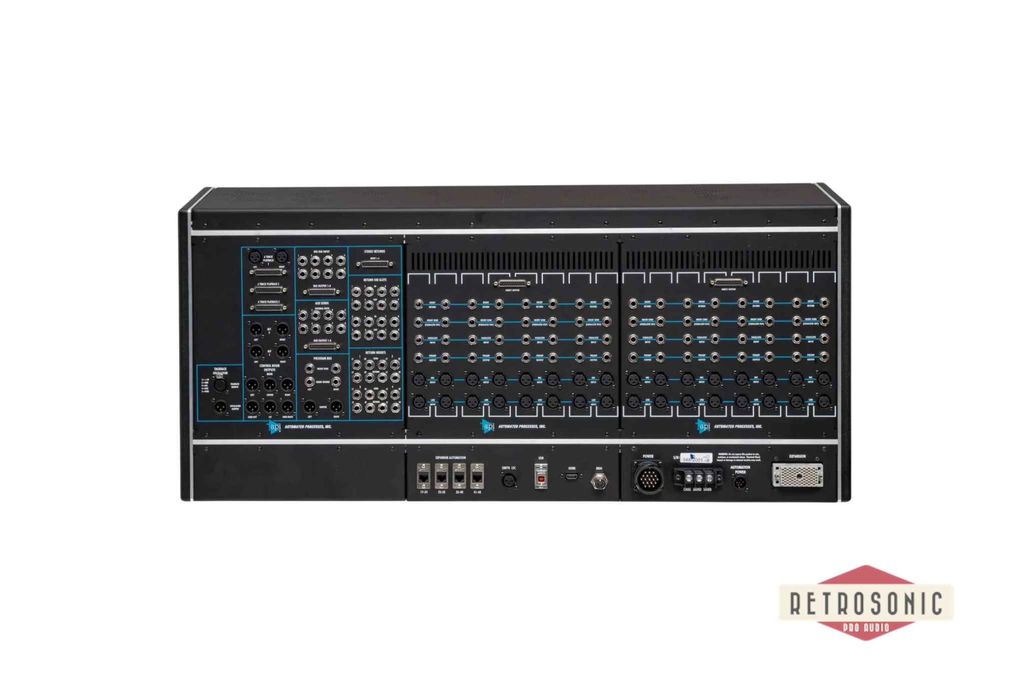 API 1608 Mk II Recording Console w. Automation