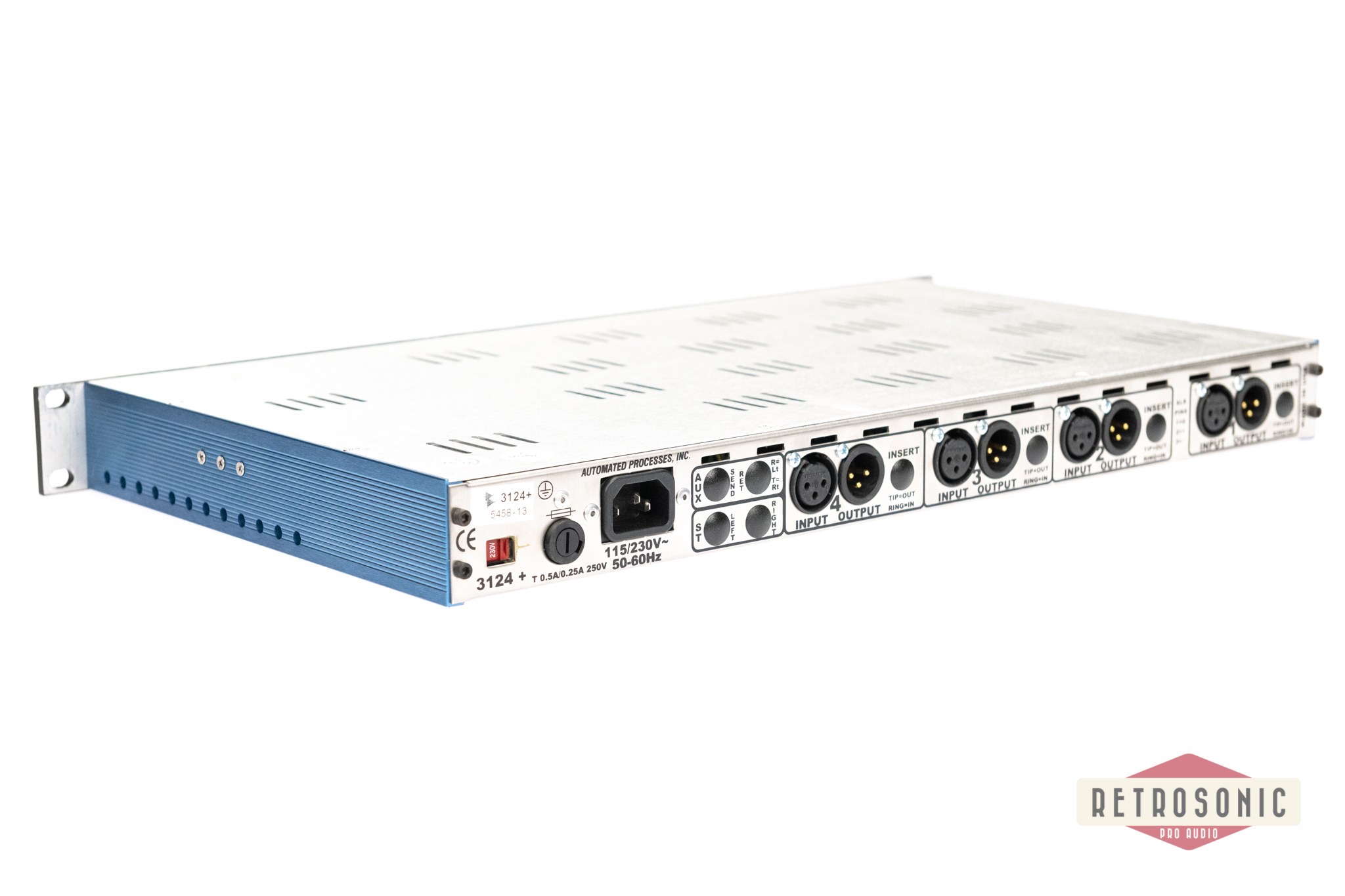 API 3124+ 4-Ch Mic Preamp