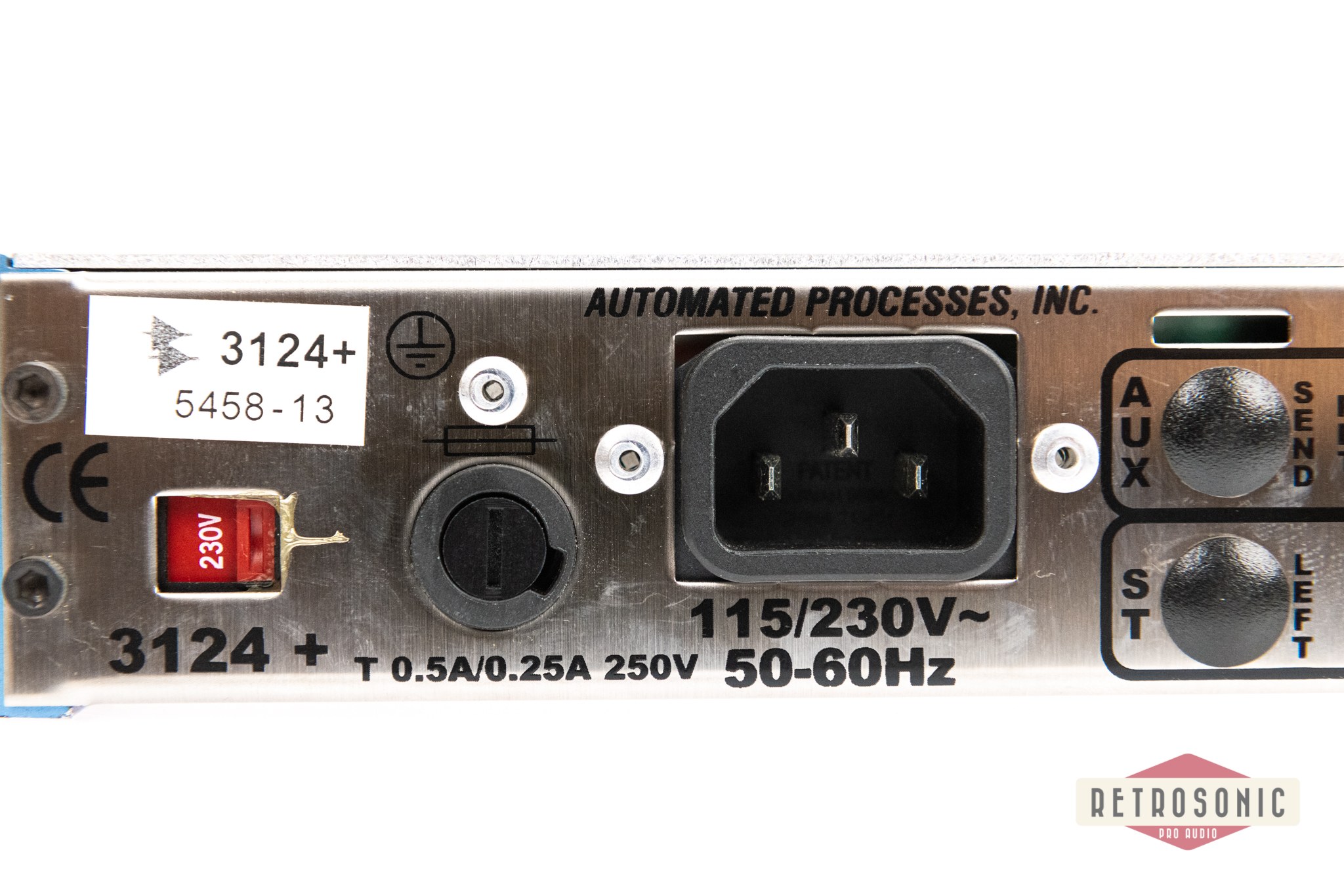 API 3124+ 4-Ch Mic Preamp