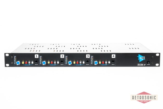 API Audio 3124+ 4-Channel Mic Preamp