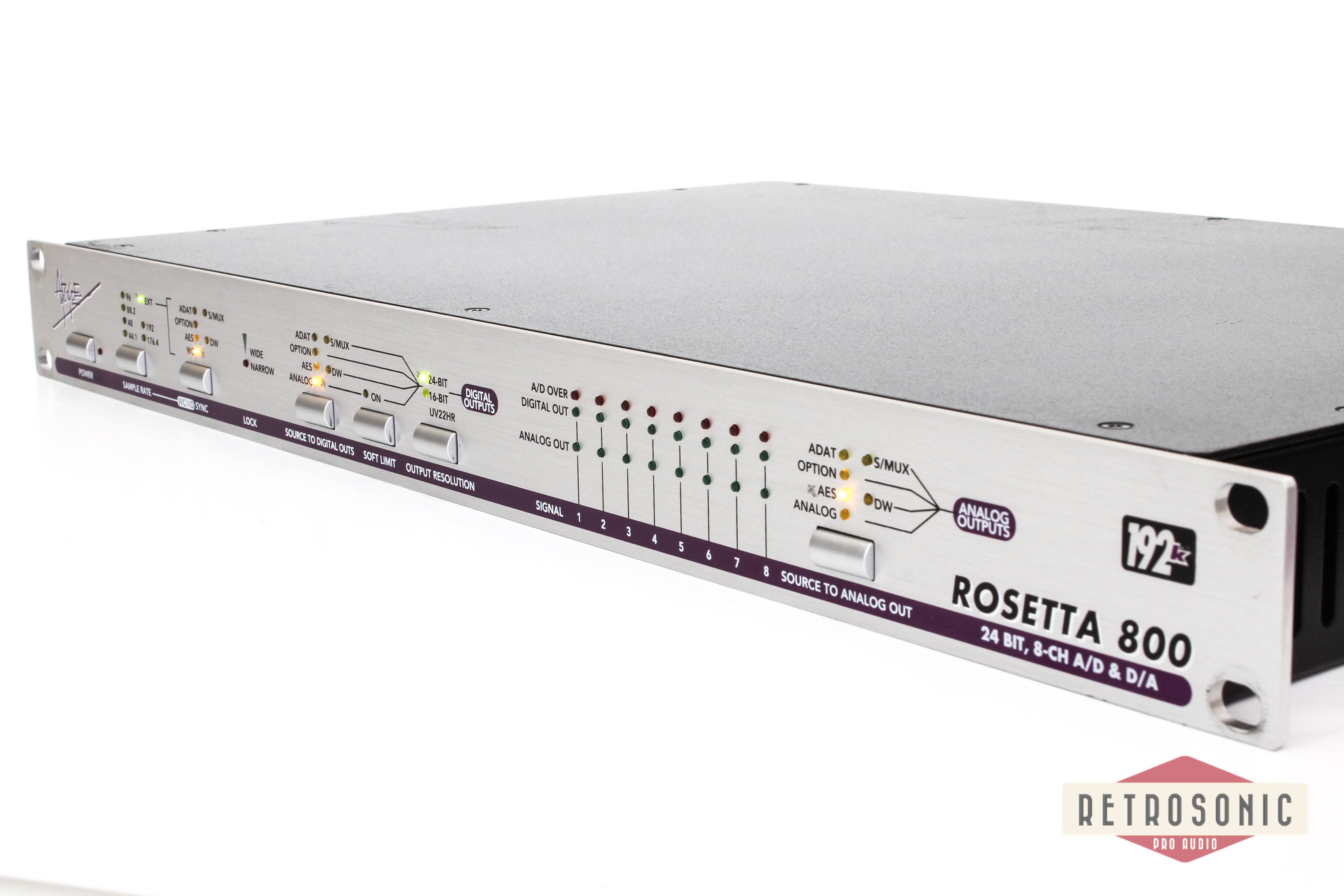 Apogee Rosetta 800, 192kHz 8-ch AD/DA-converter #2