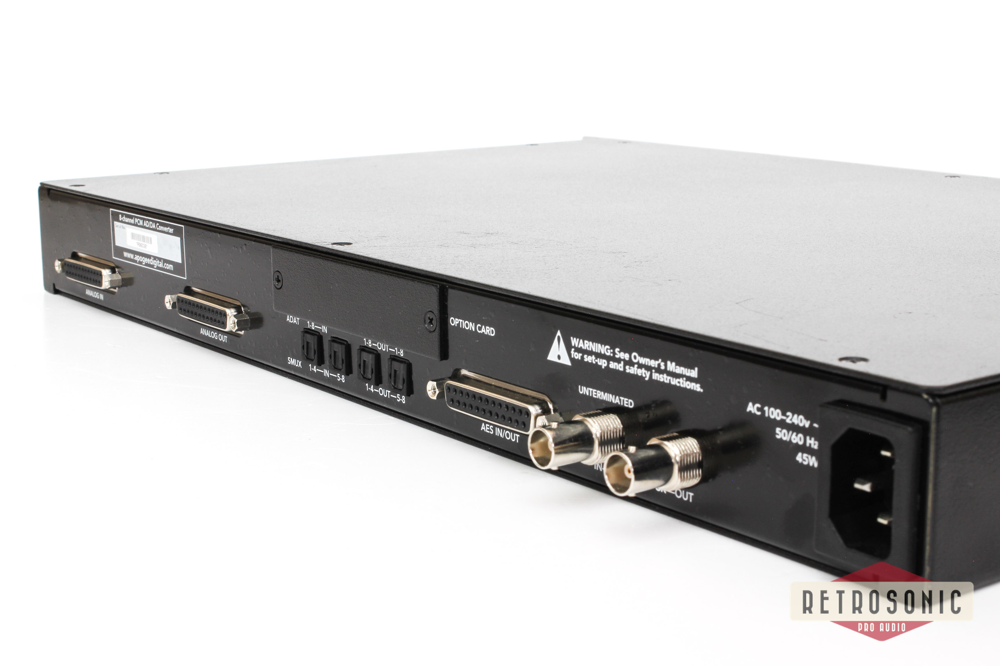 Apogee Rosetta 800, 192kHz 8-ch AD/DA-converter #2