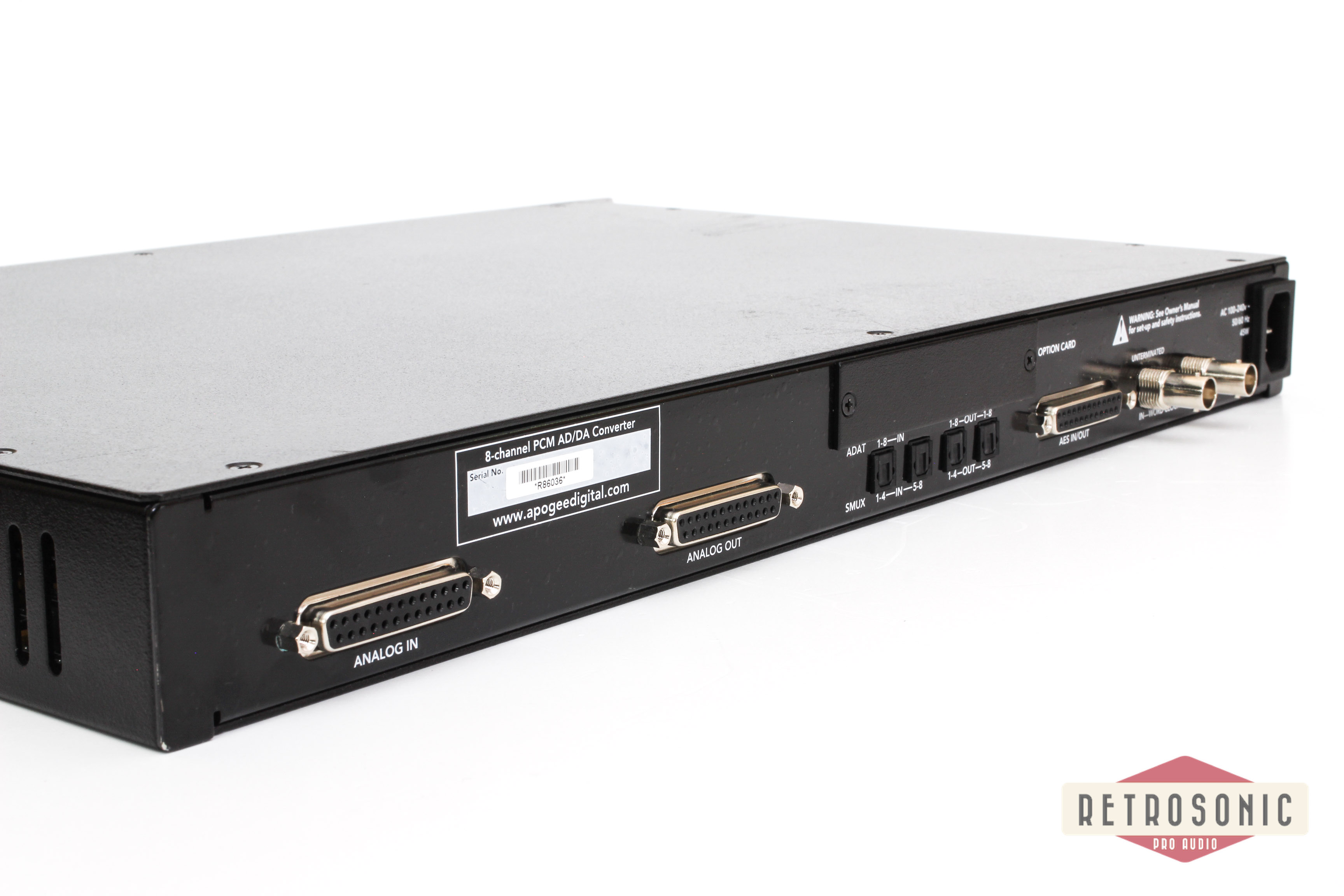 Apogee Rosetta 800, 192kHz 8-ch AD/DA-converter #2