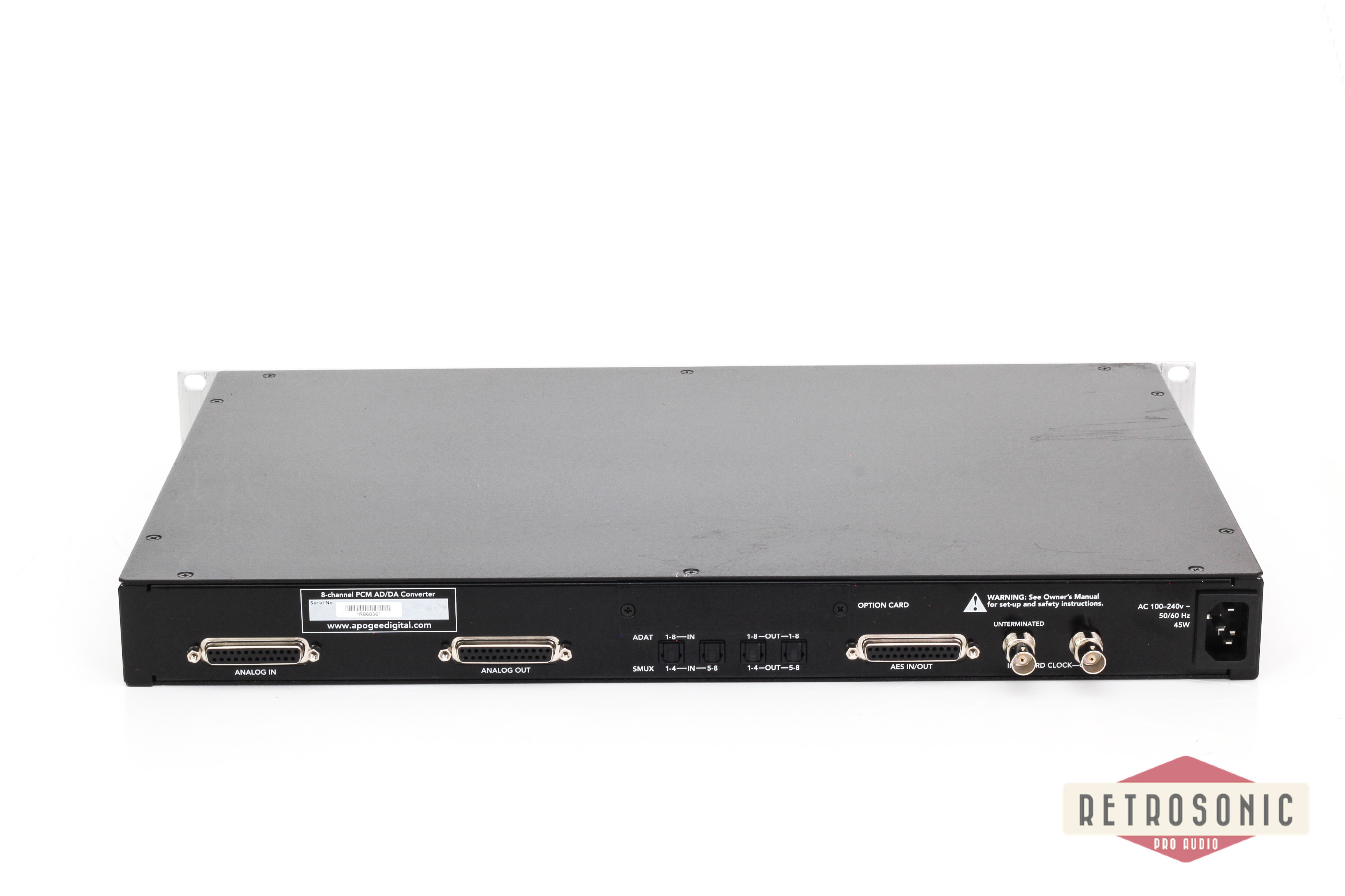 Apogee Rosetta 800, 192kHz 8-ch AD/DA-converter #2