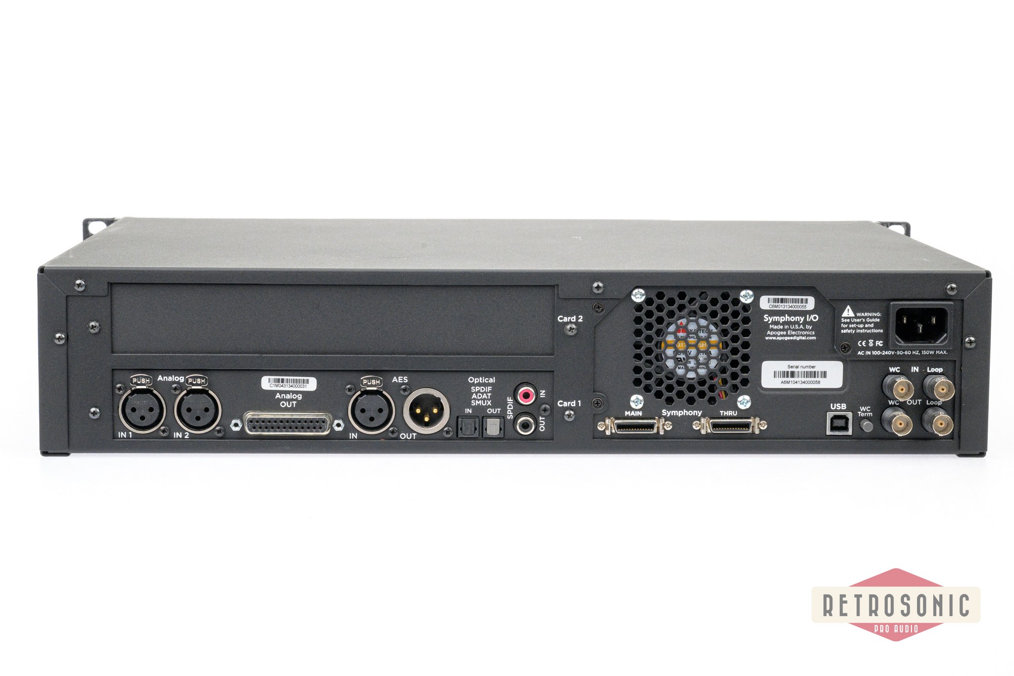 Apogee Symphony Mk 1 I/O 2x6 USB Audio Interface