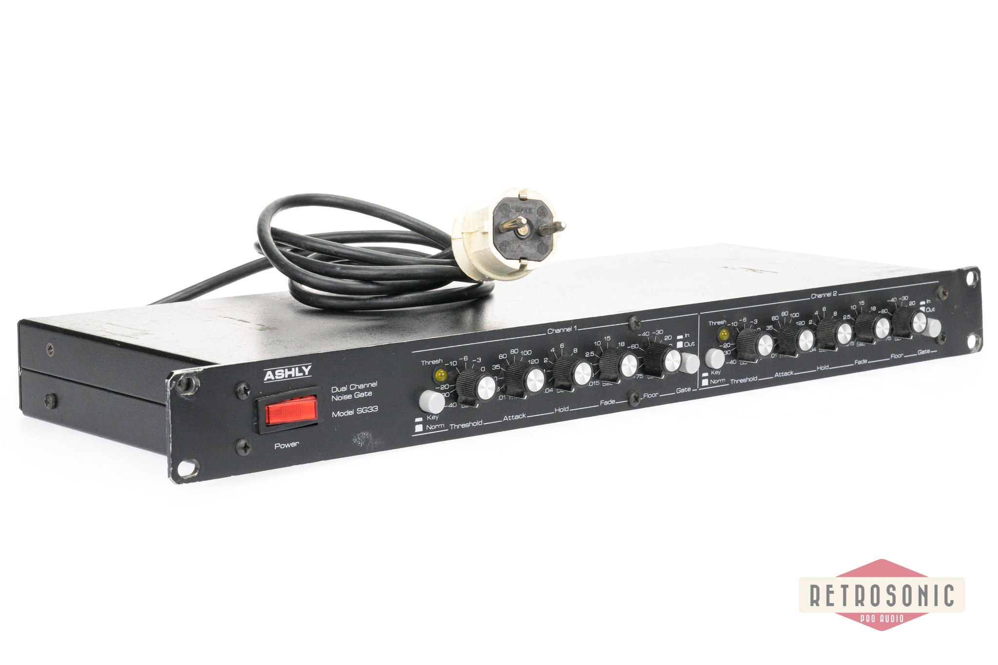 Ashly SG33 Dual Channel Noise Gate