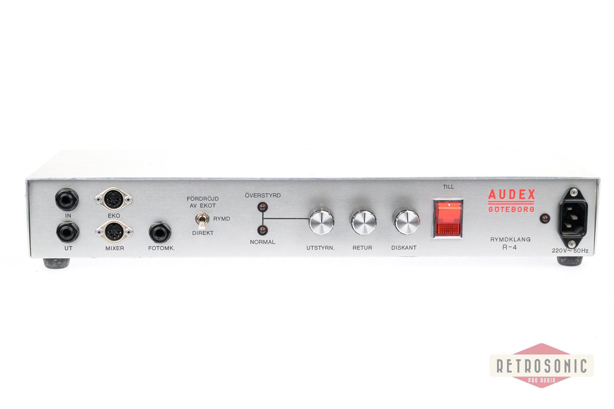 Audex Rymdklang R-4 Spring Reverb 70´s