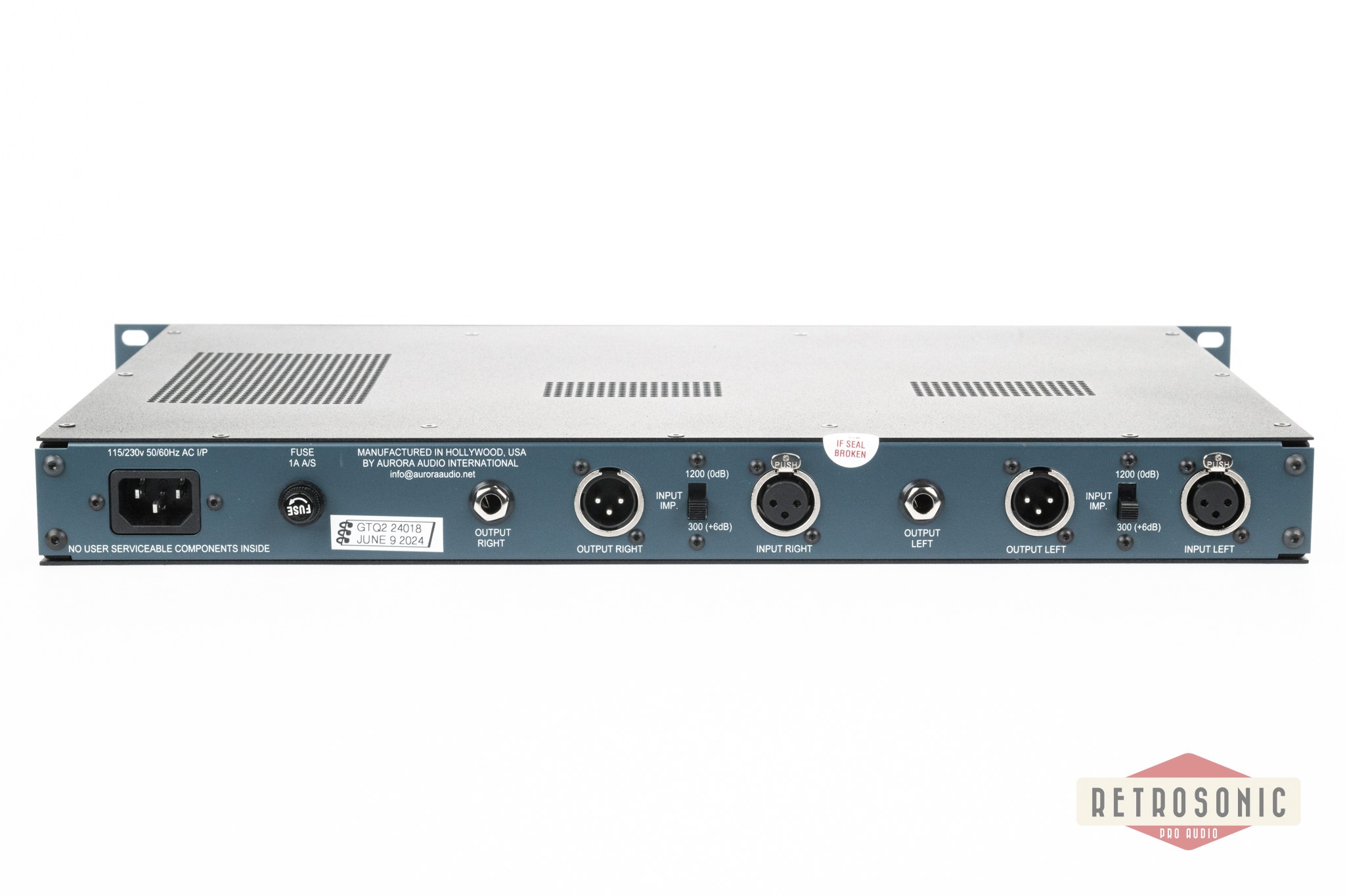 Aurora Audio GTQ2 Stereo Preamp / EQ