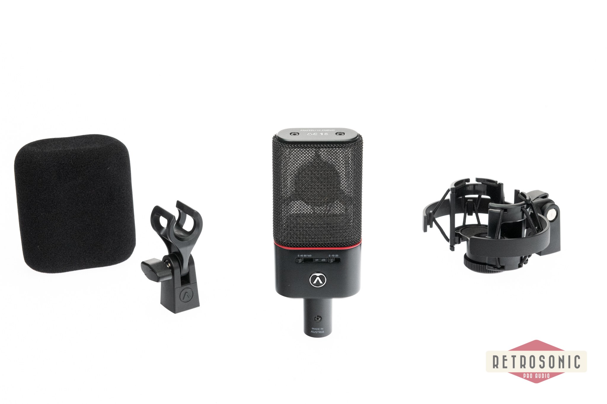 Austrian Audio OC18 Condenser Microphone Studio Set