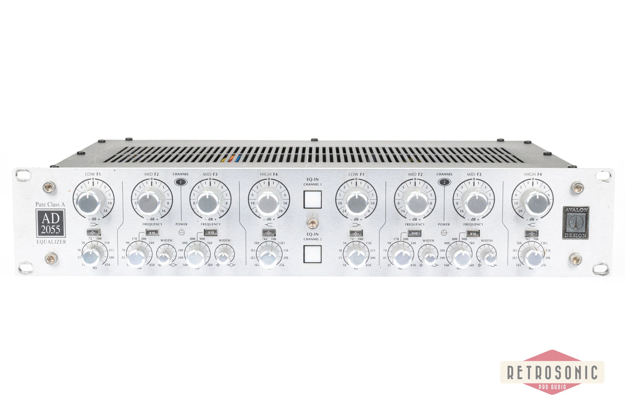 Avalon AD2055 Dual Mono Parametric EQ