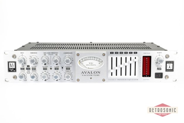 Avalon VT-747SP Stereo Compressor EQ 2000s - Silver