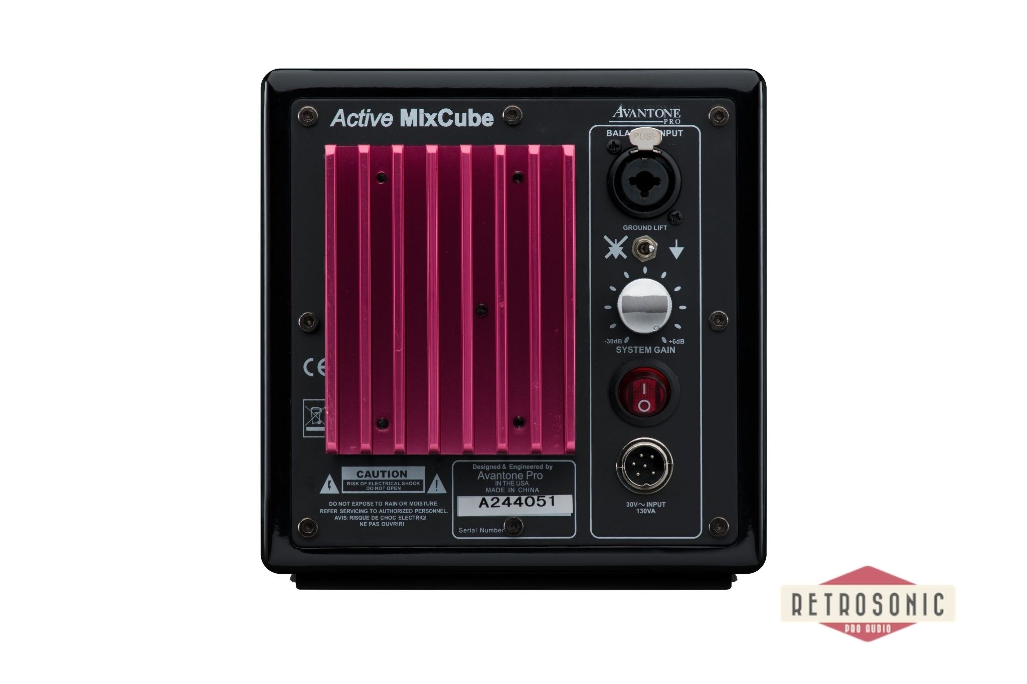 Avantone Pro Active MixCubes Black Pair