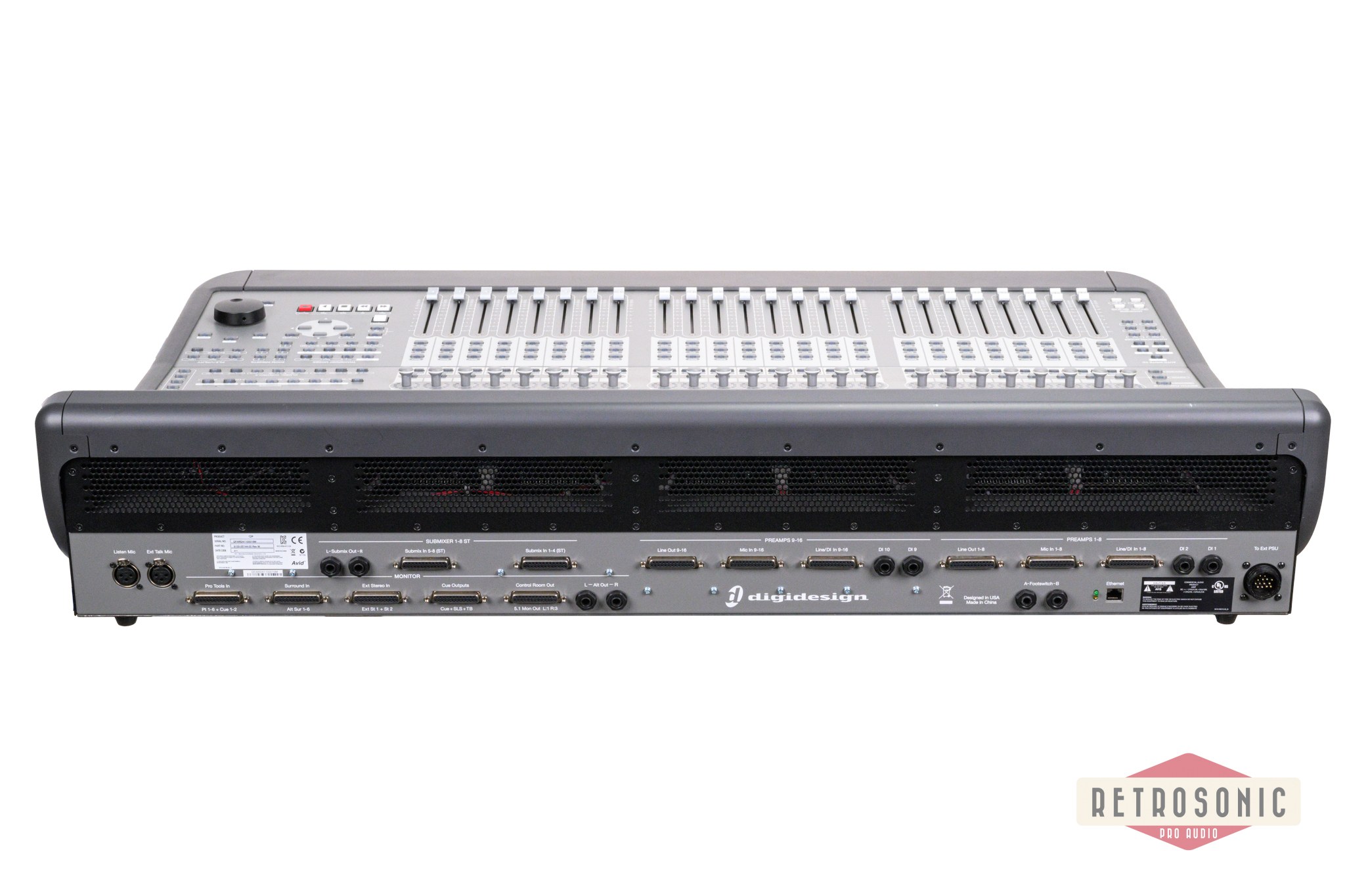 Avid C24 Pro Tools Control Surface Rev M