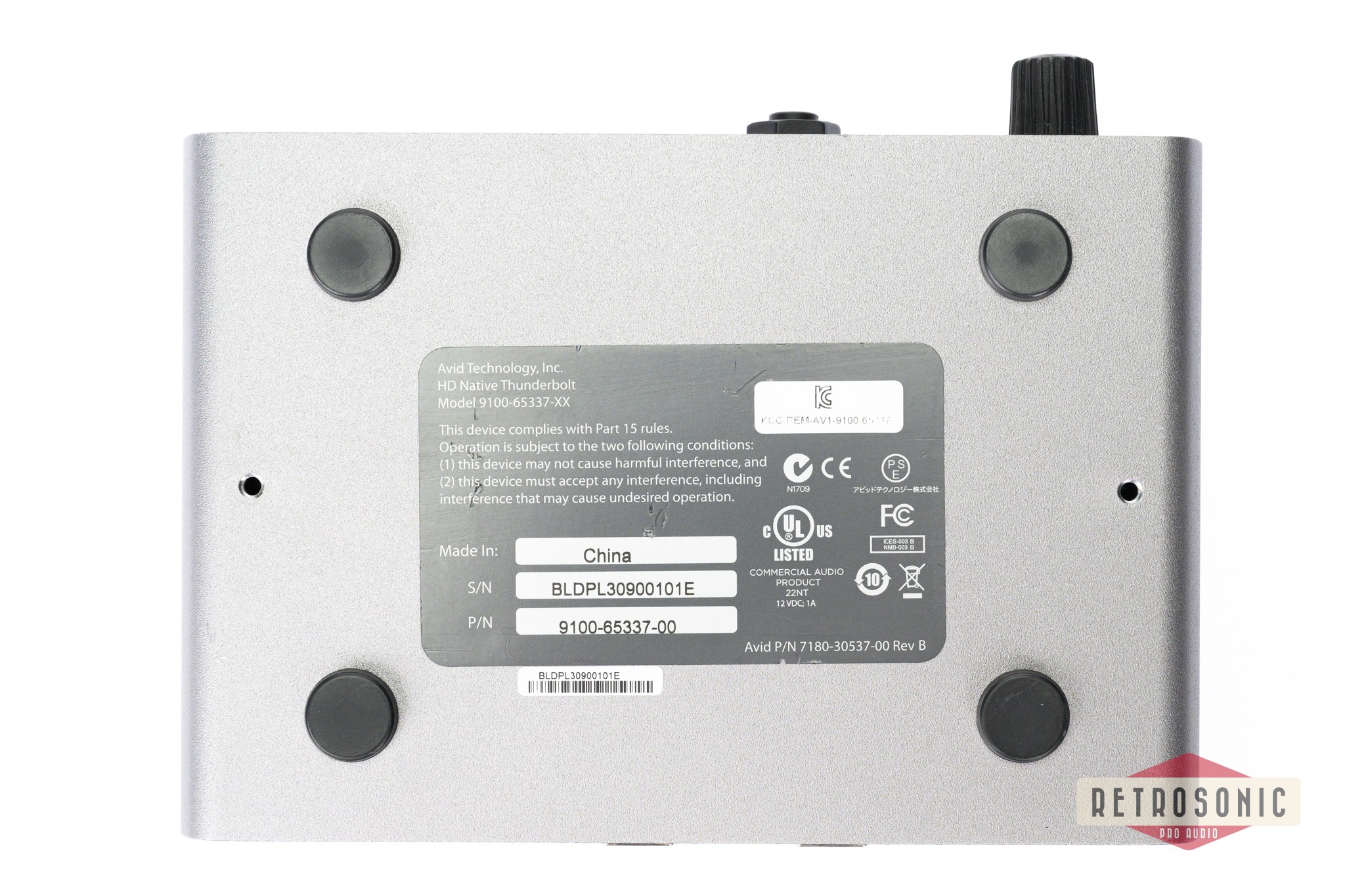 Avid HD Native Thunderbolt