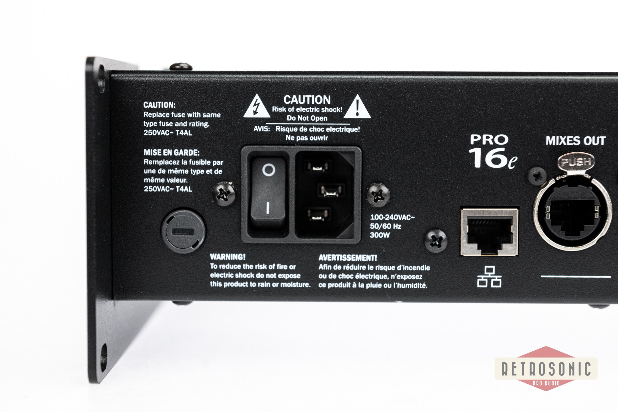 Aviom D800D A-Net Distributor, with A-Net Bridge input and Dante interface