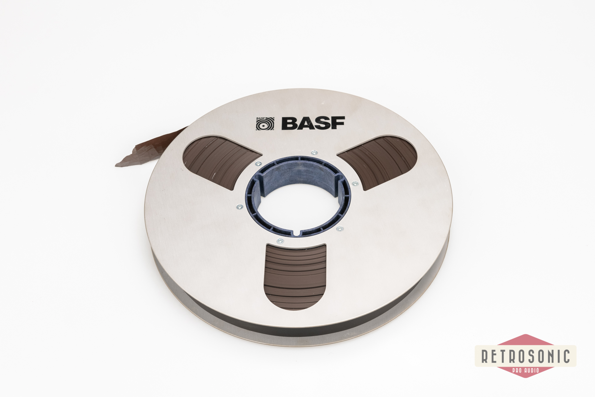 Basf 900 2-inch Analog Tape, Used Once, Demagnetized