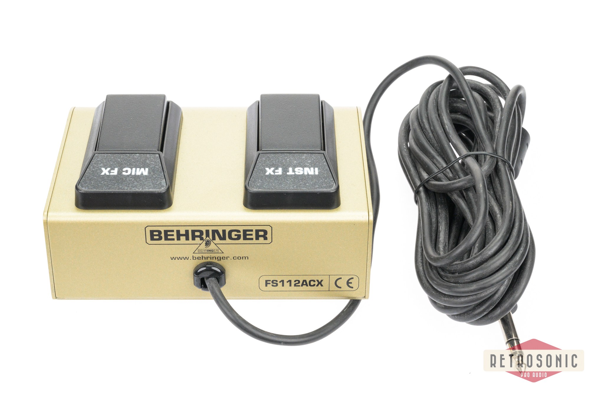 Behringer FS112ACX 2-Button Footswitch