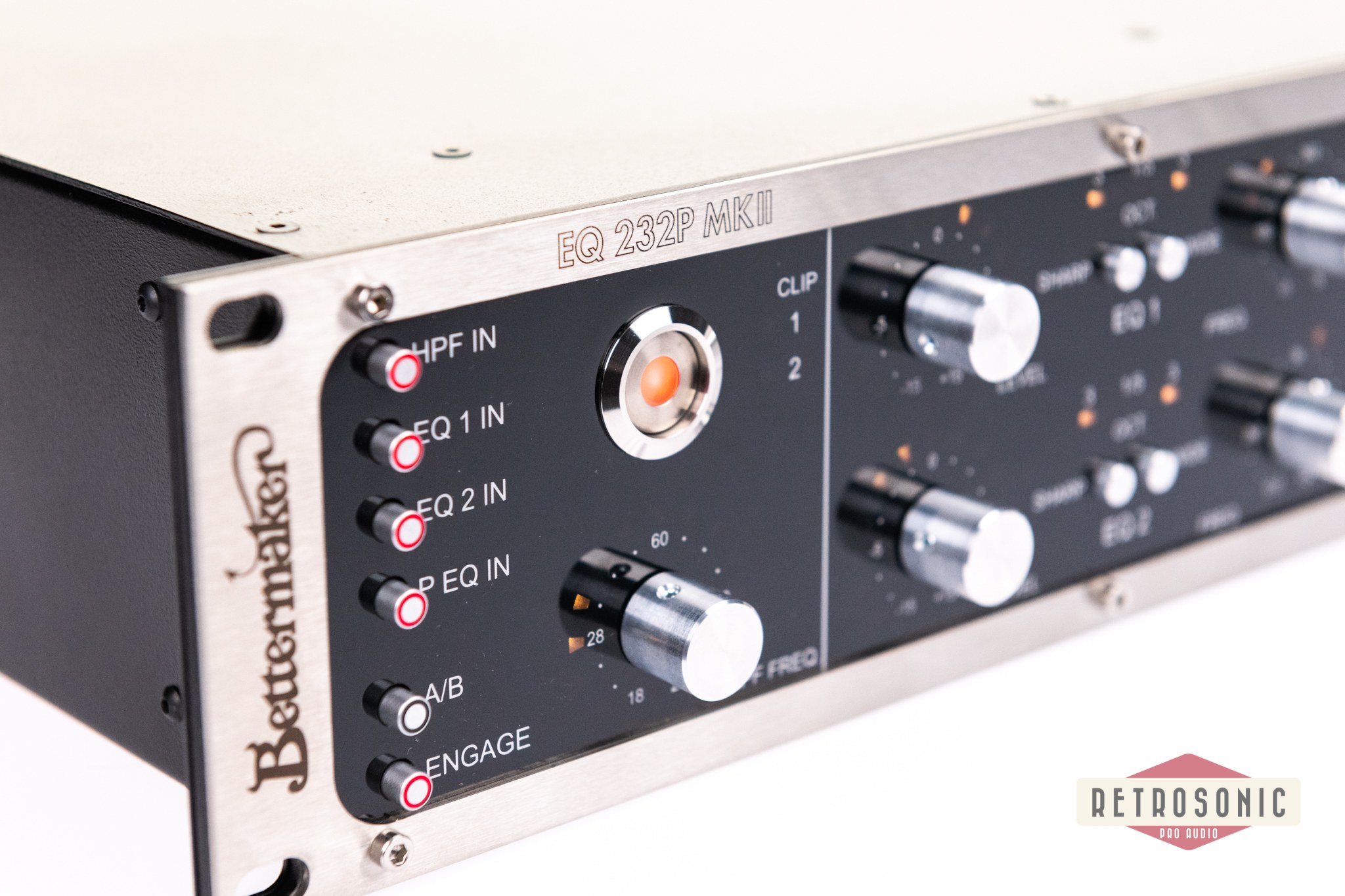 Bettermaker EQ 232P mk2 2-Channel EQ