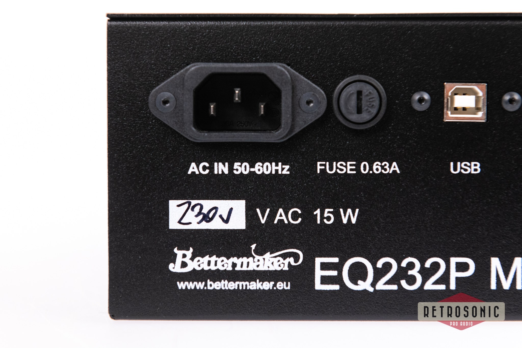 Bettermaker EQ 232P mk2 2-Channel EQ