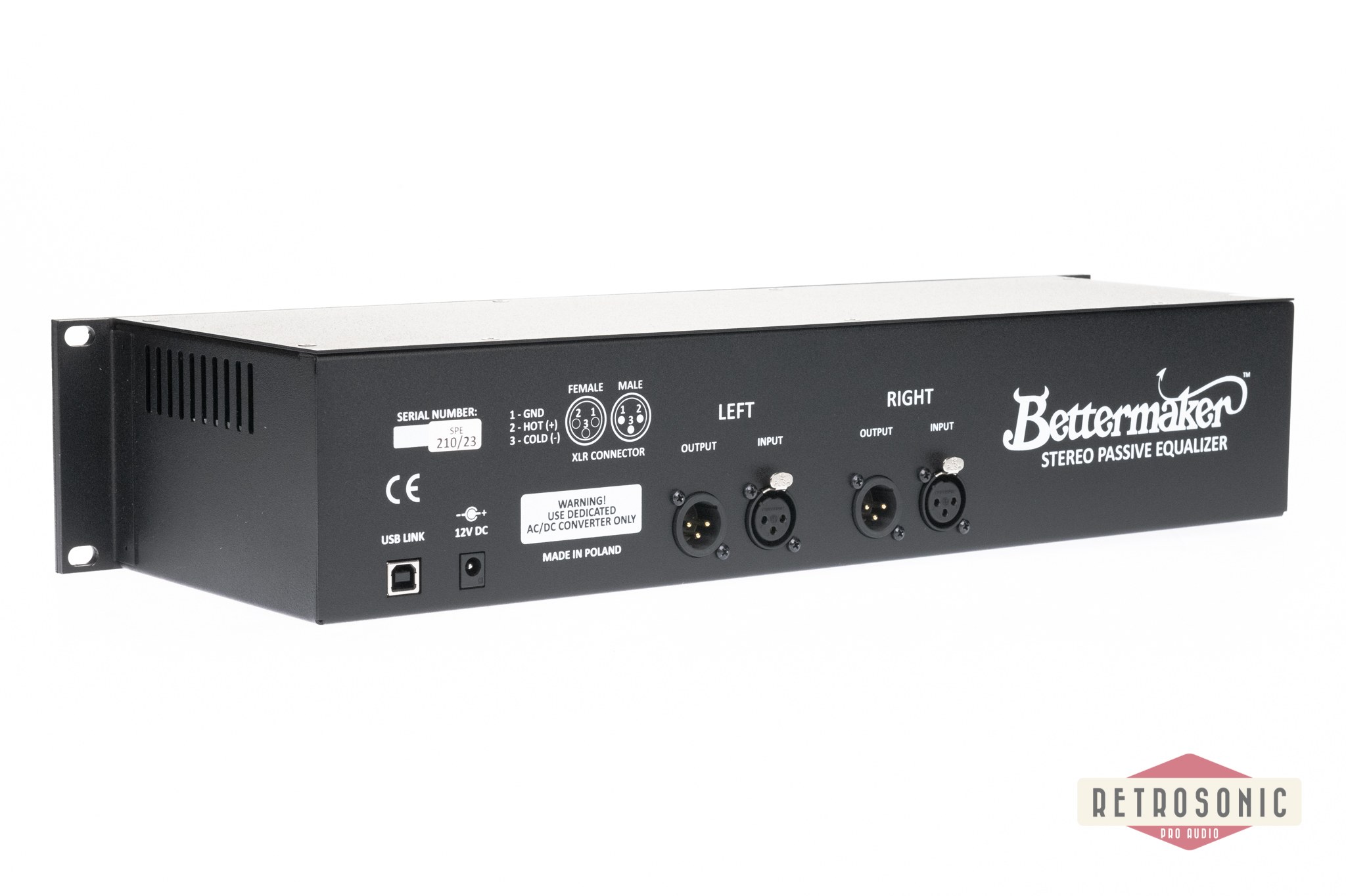 Bettermaker Stereo Passive Equalizer