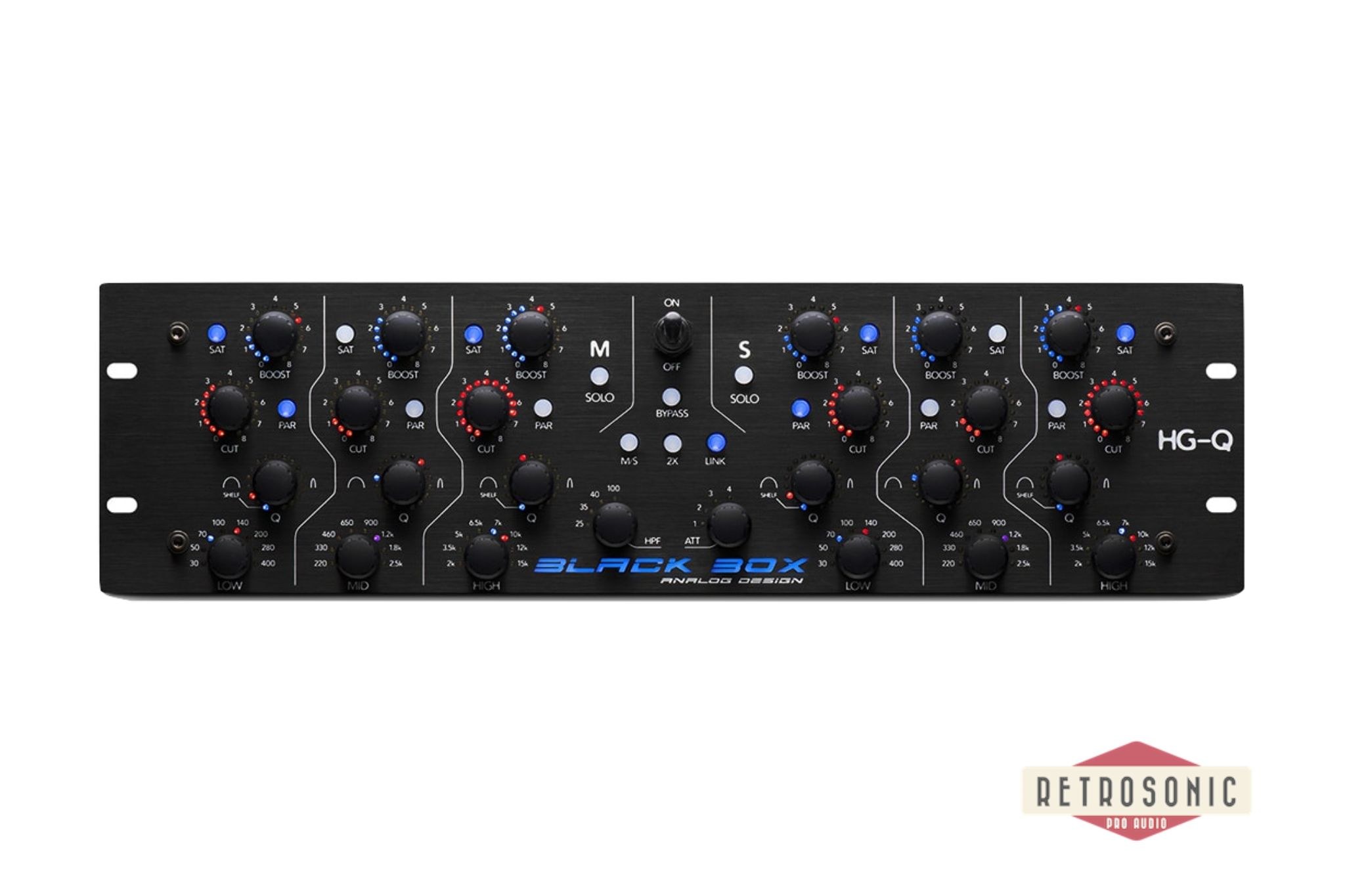 Black Box HG-Q Stereo Tube Equalizer with Digital Control and Recall