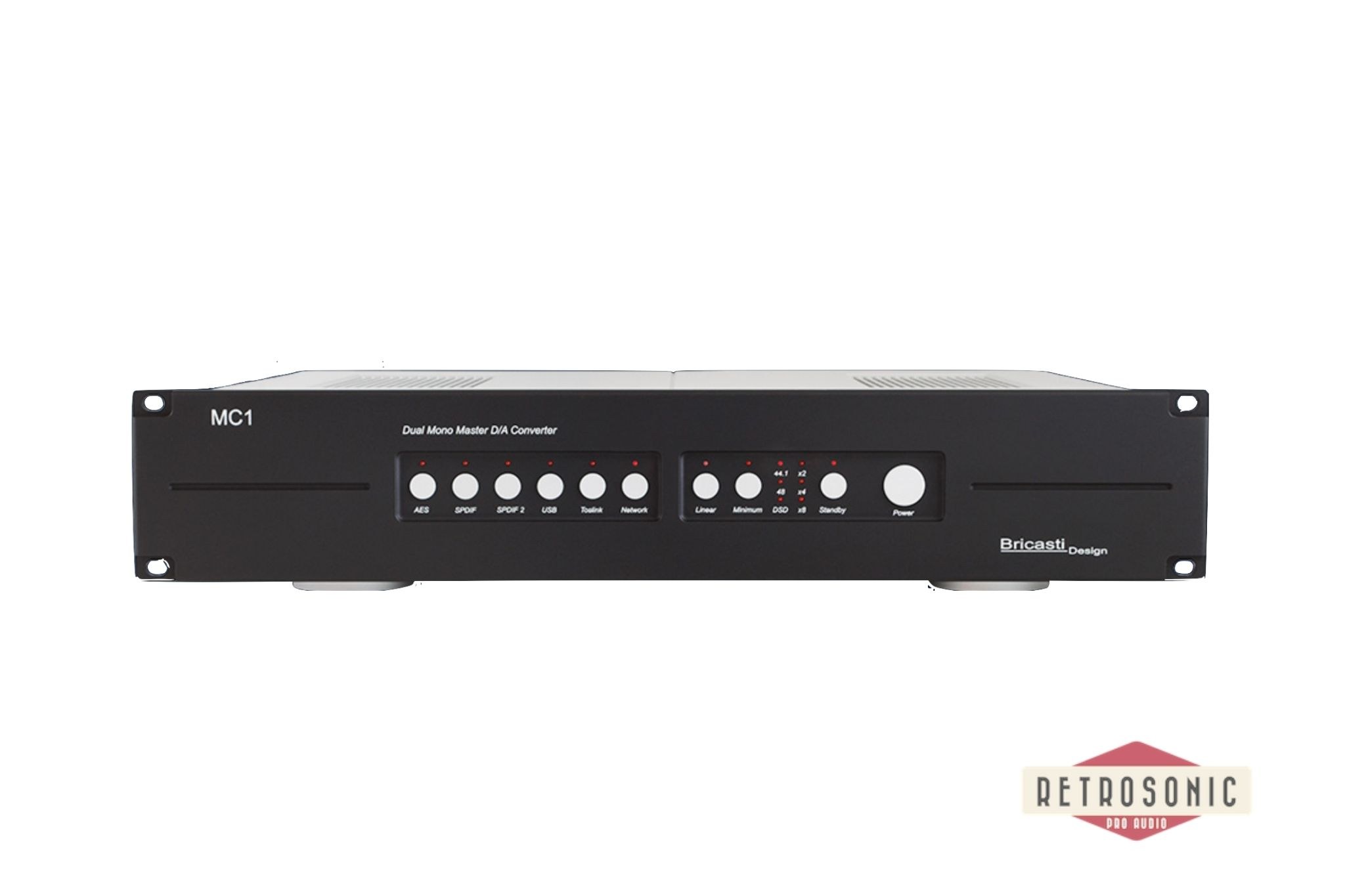 Bricasti MC1 Digital to Analog Converter 2U rack