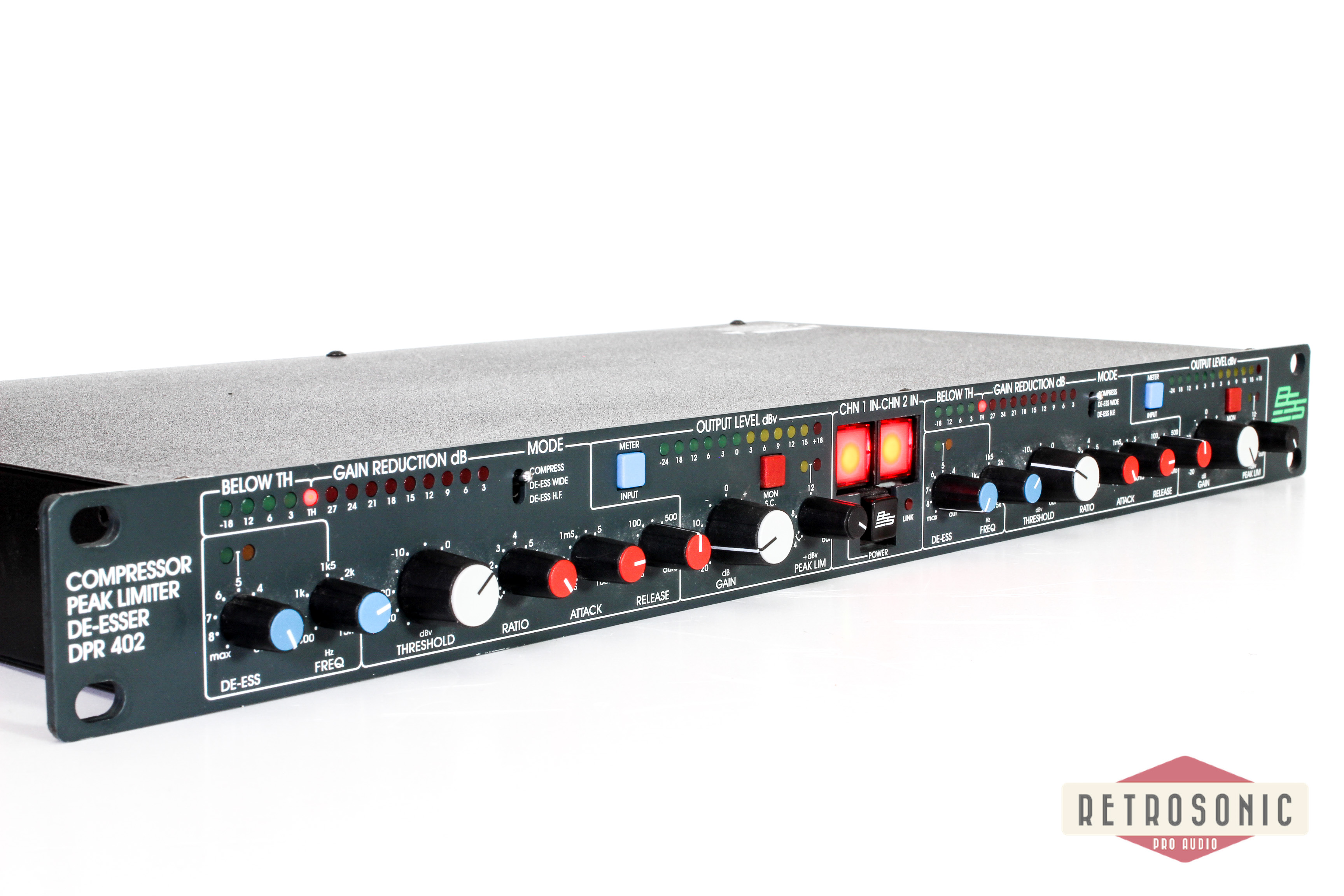BSS DPR-402 Stereo Compressor