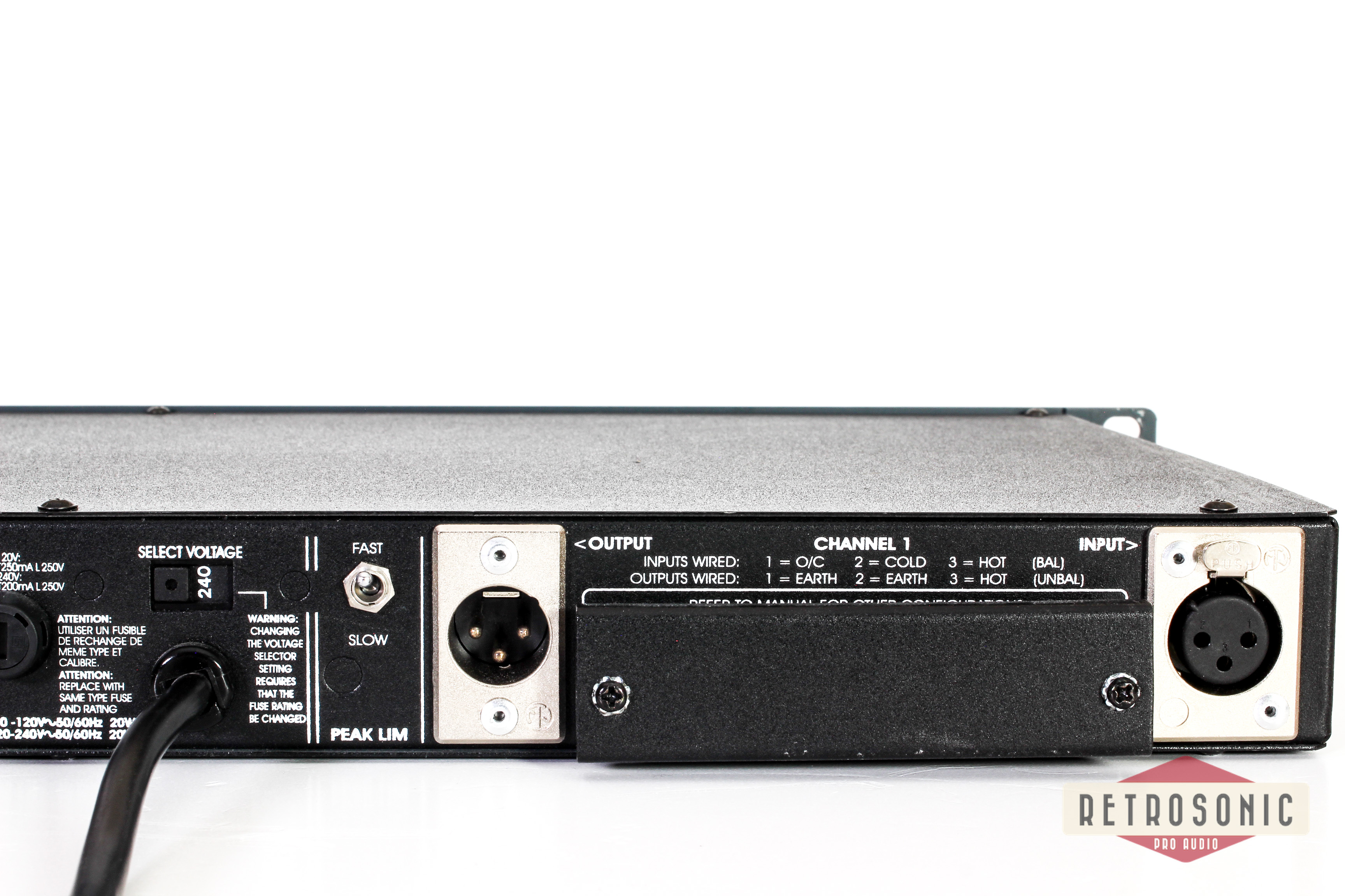 BSS DPR-402 Stereo Compressor