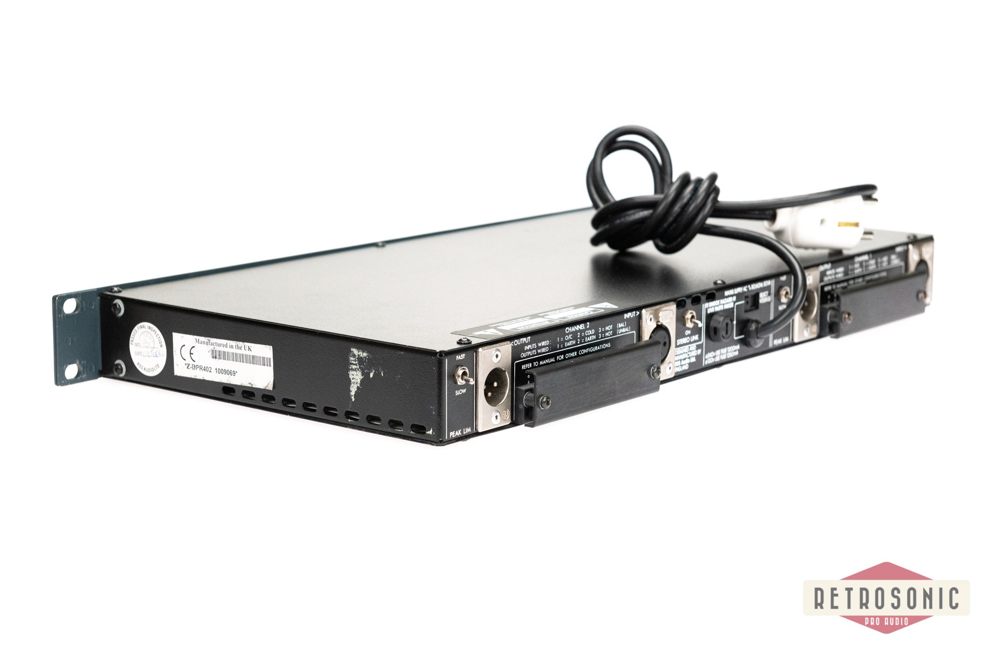 BSS DPR-402 Stereo Compressor