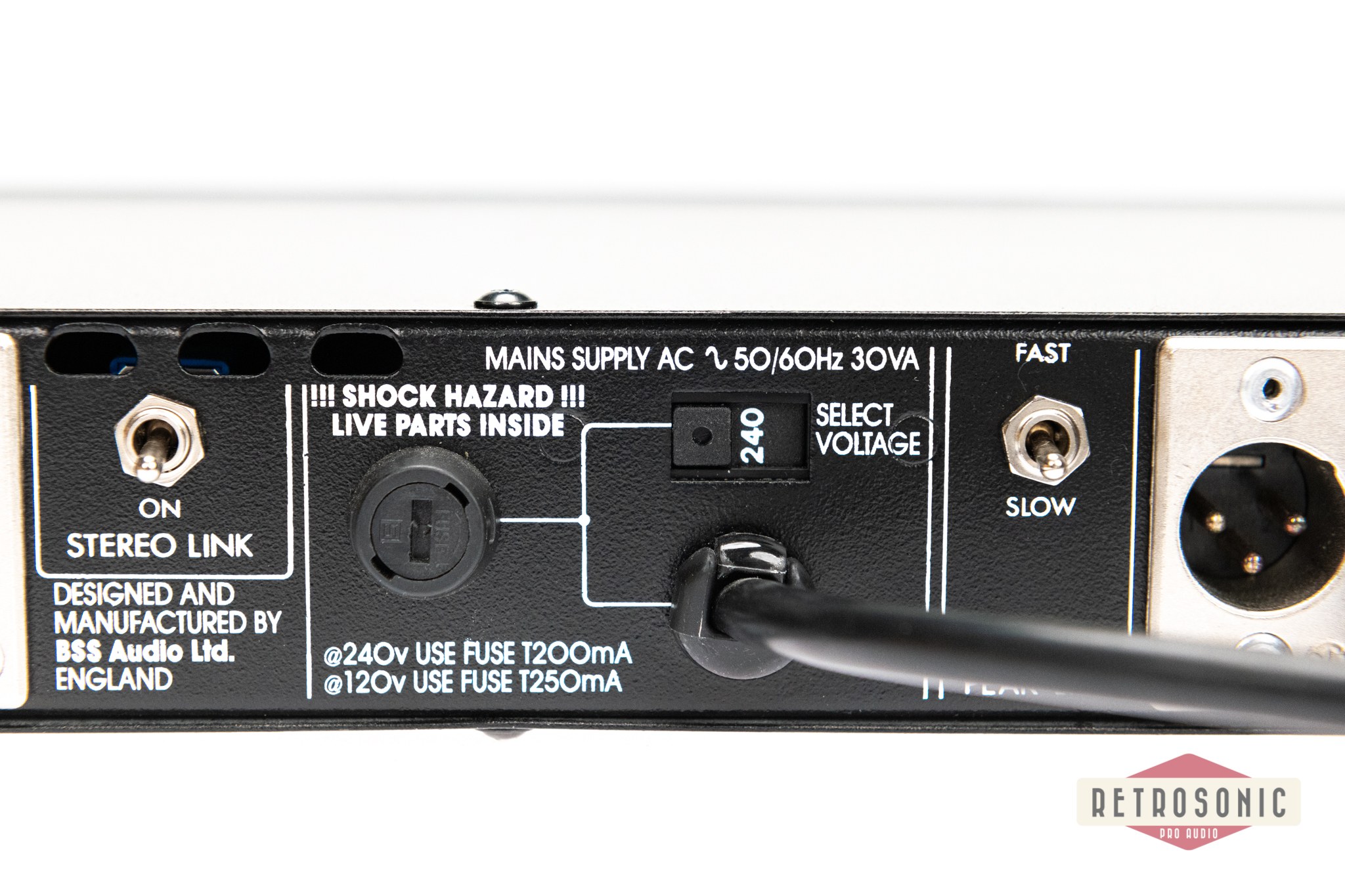 BSS DPR-402 Stereo Compressor