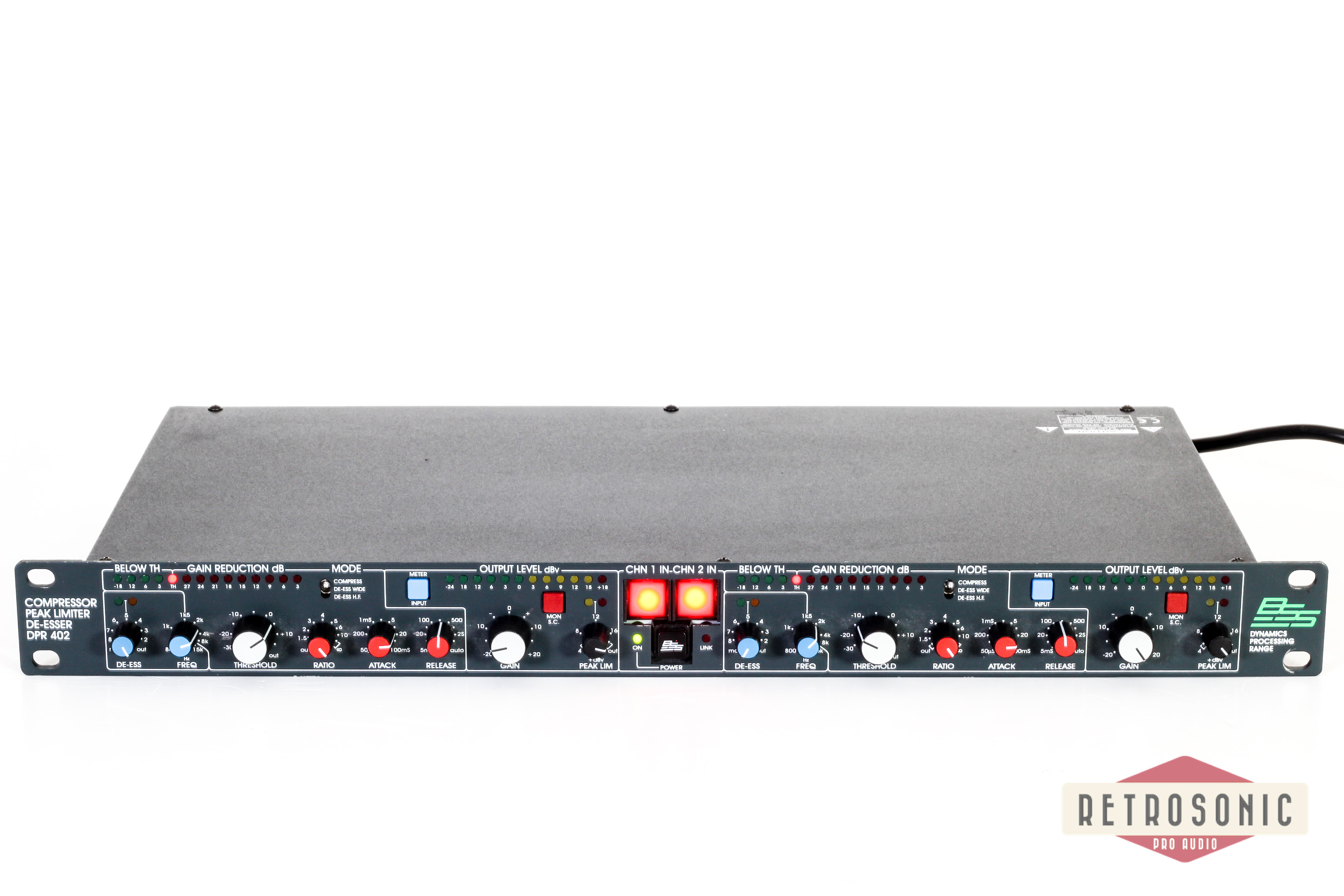 BSS DPR-402 Stereo Compressor