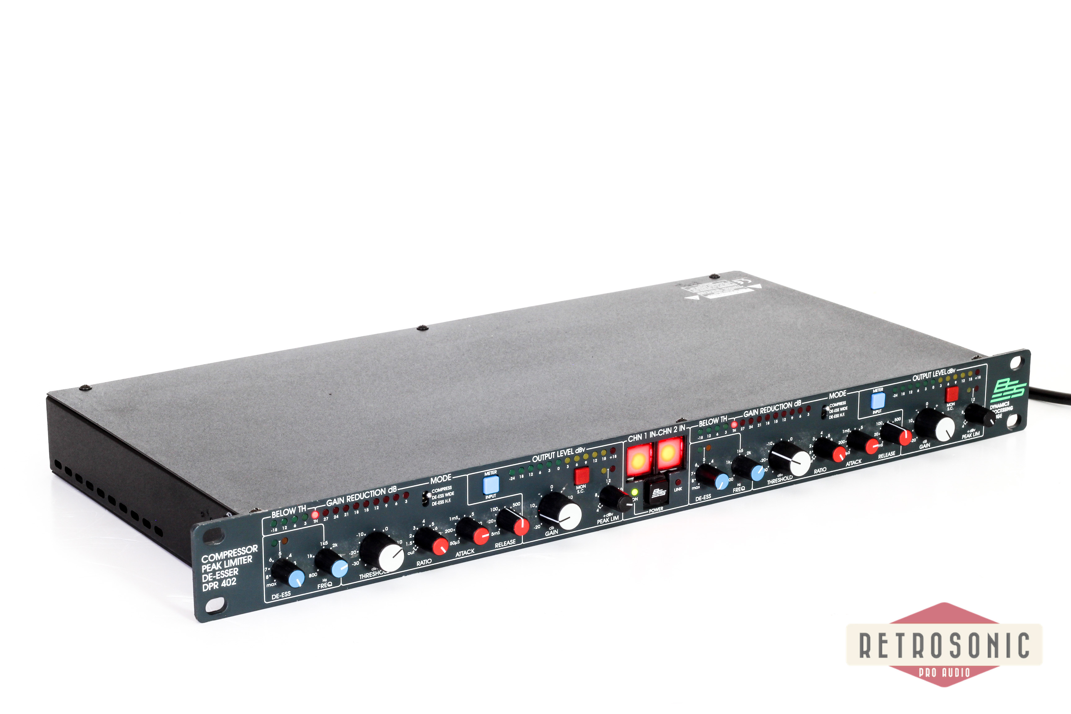 BSS DPR-402 Stereo Compressor