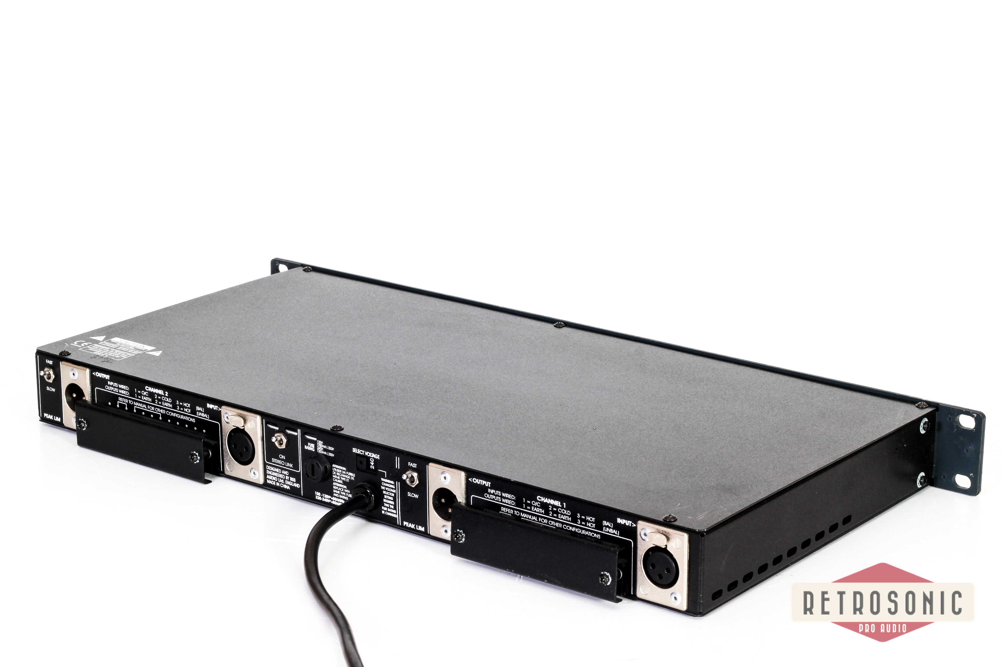 BSS DPR-402 Stereo Compressor