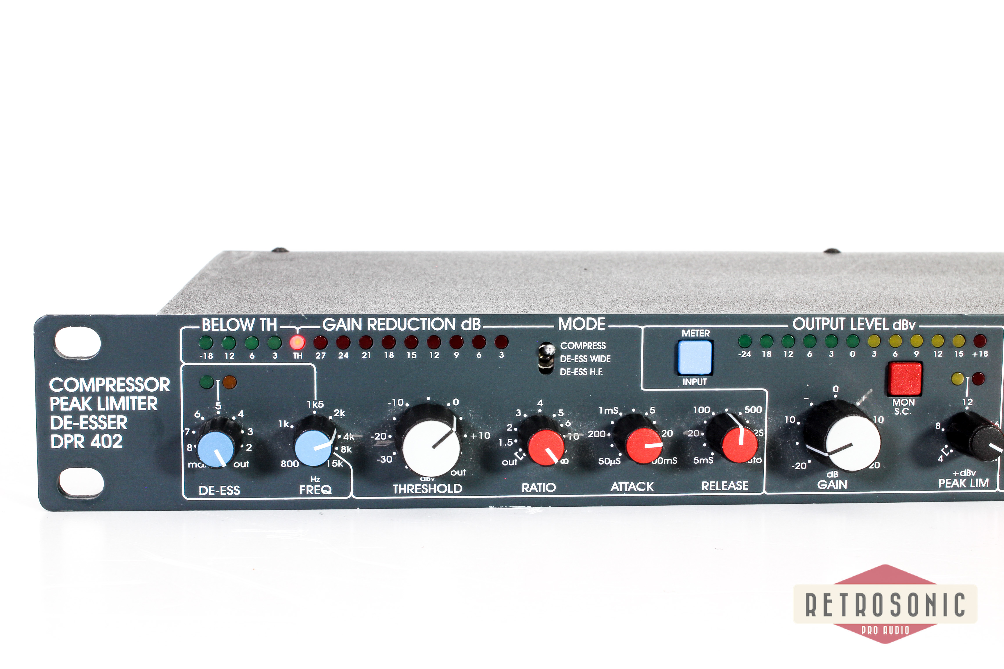 BSS DPR-402 Stereo Compressor