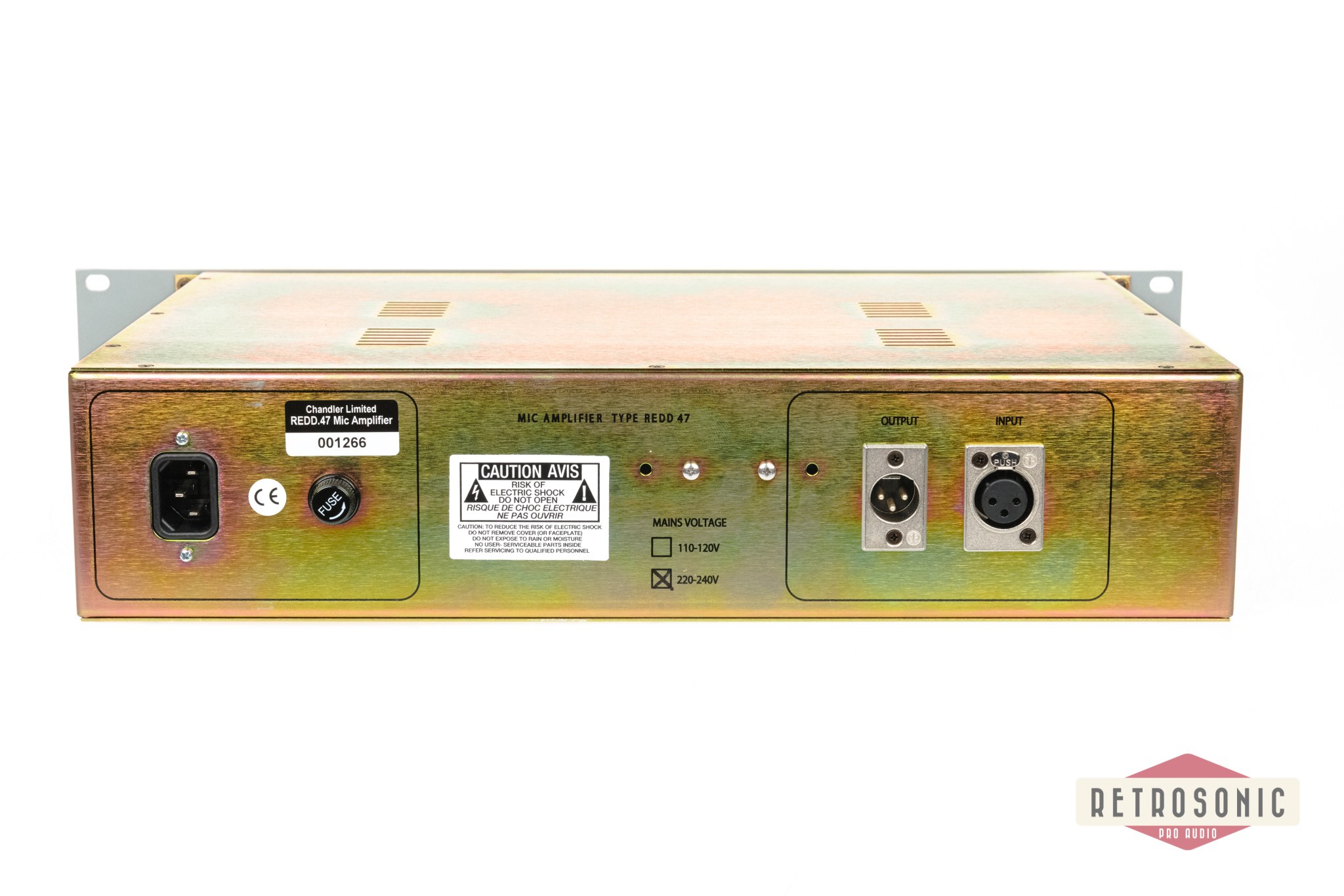 Chandler REDD.47 Mic Preamp (Int. PSU)