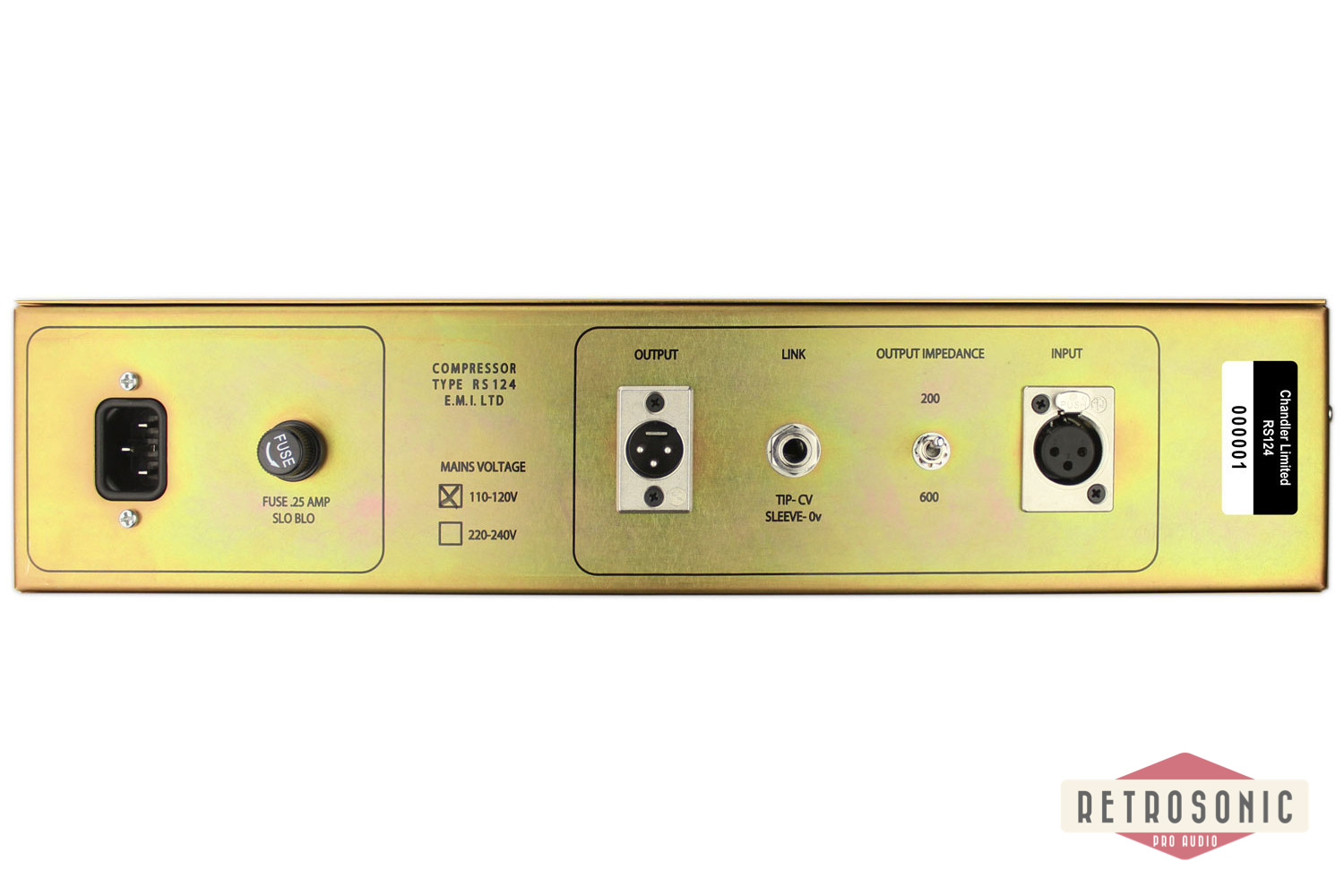 Chandler RS-124 EMI Compressor